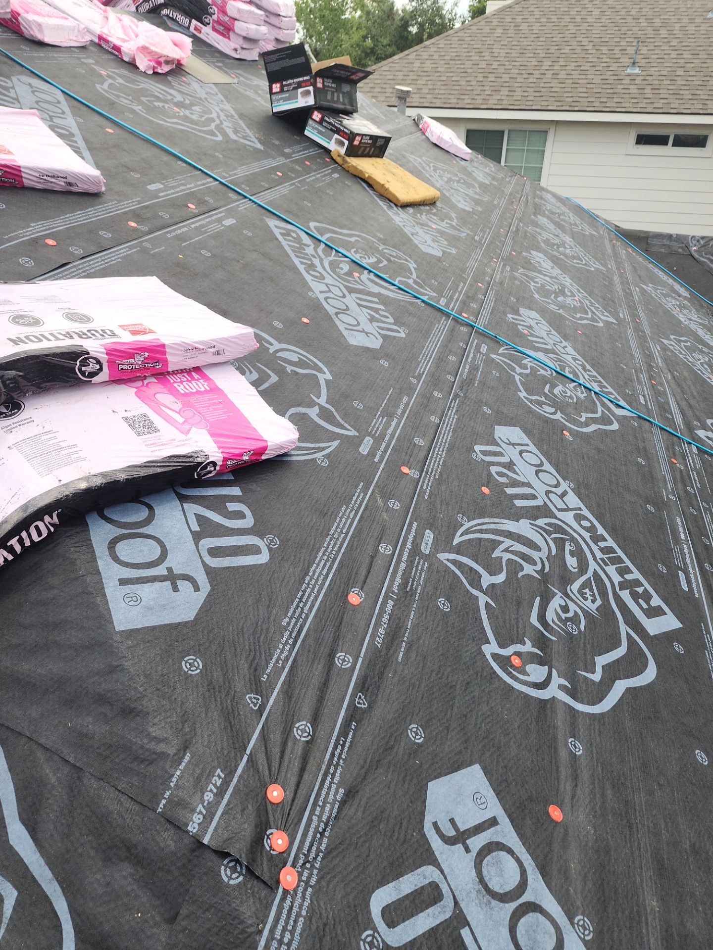 Residential Roofing Repair using Owen's Corning Duration (Lifetime) Shingles by Roof Repair Services LLC