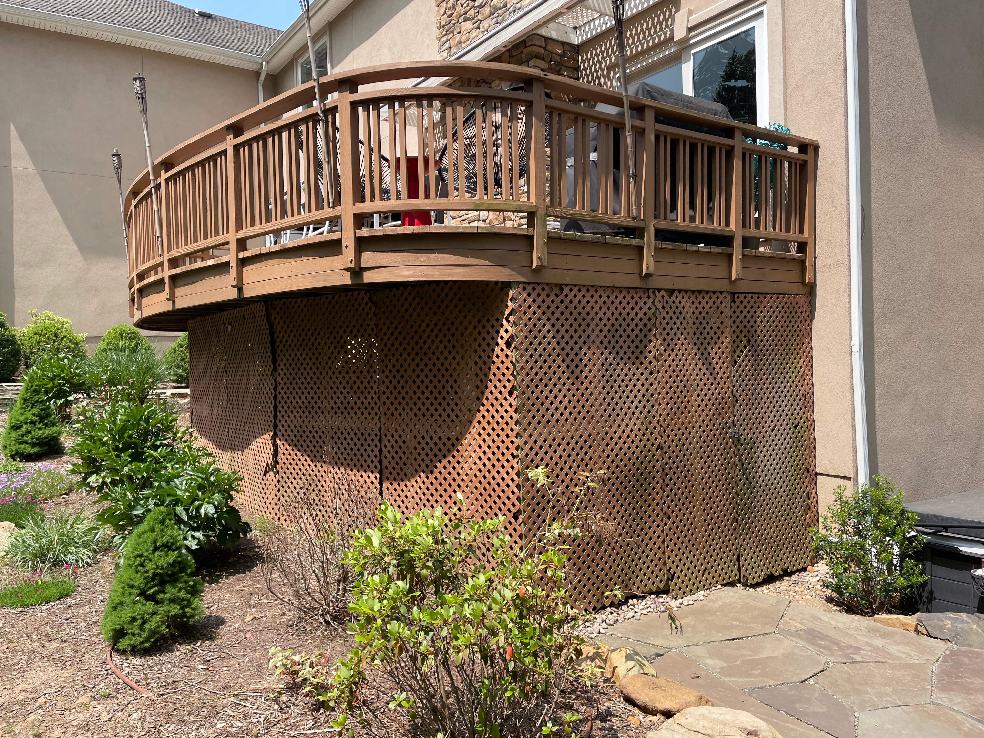 Deck Resurface with Extension by deck guardian