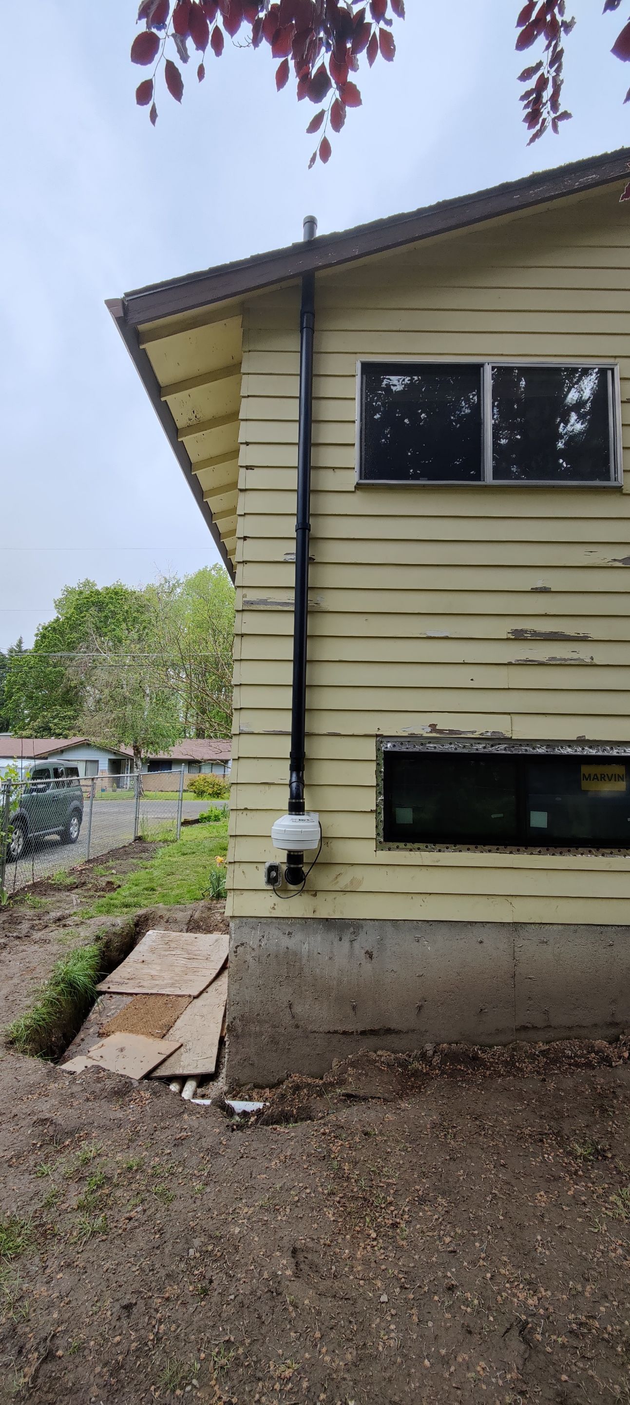 Subslab Radon System by JustRadon.Com