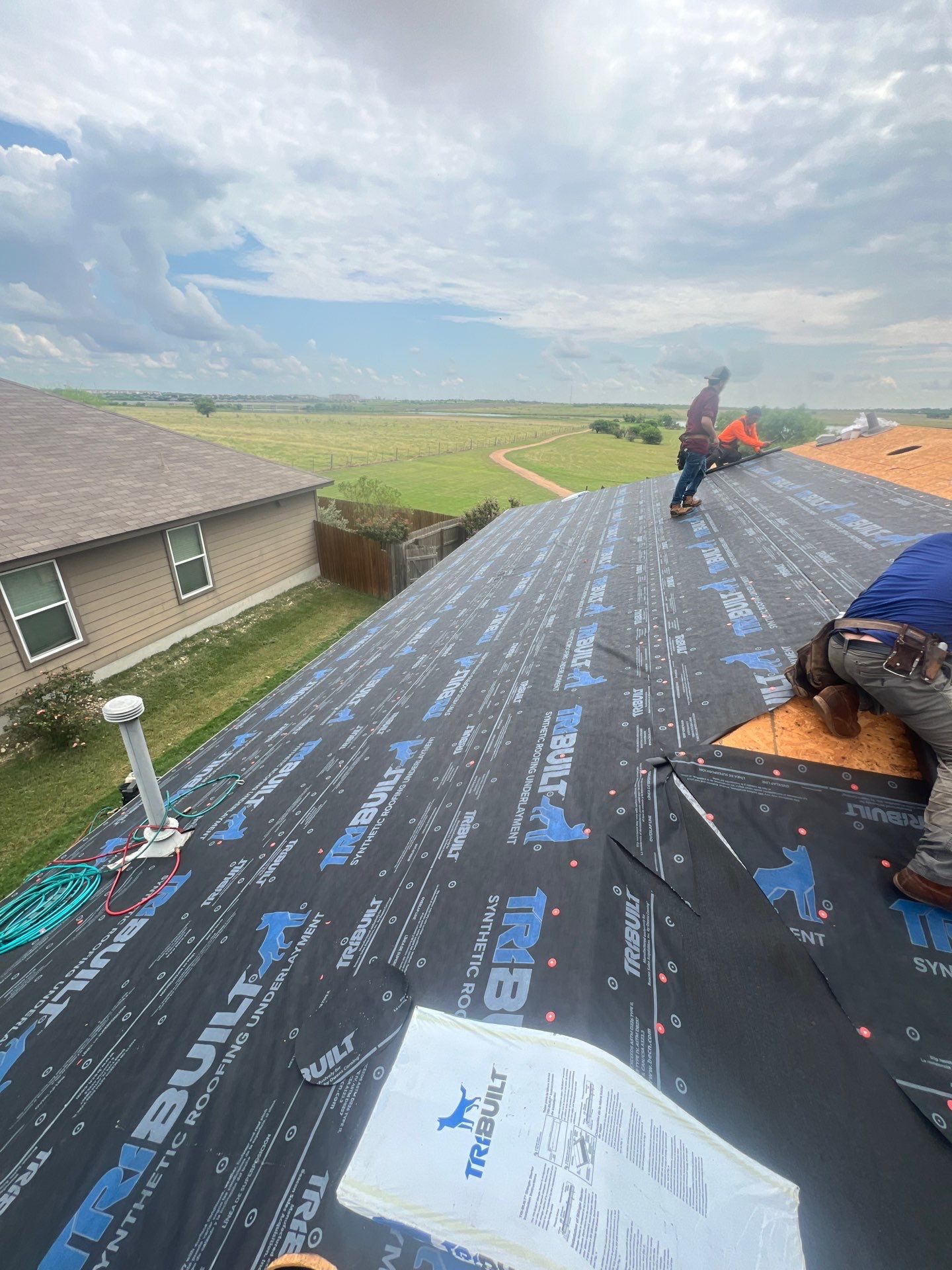 Project in San Marcos by Rhino Roofing and General Contracting, LLC