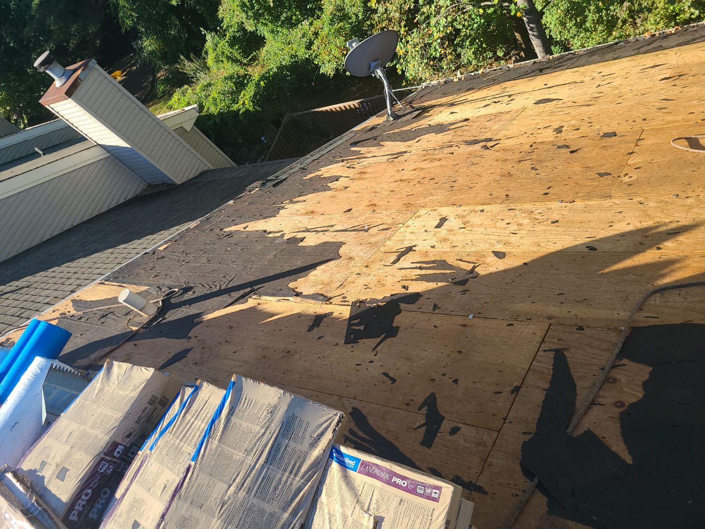 Montclair: Residential Roof Replacement with CertainTeed Landmark Pro Designer Shingles in Max Def Weathered Wood by RM Banning, Inc.