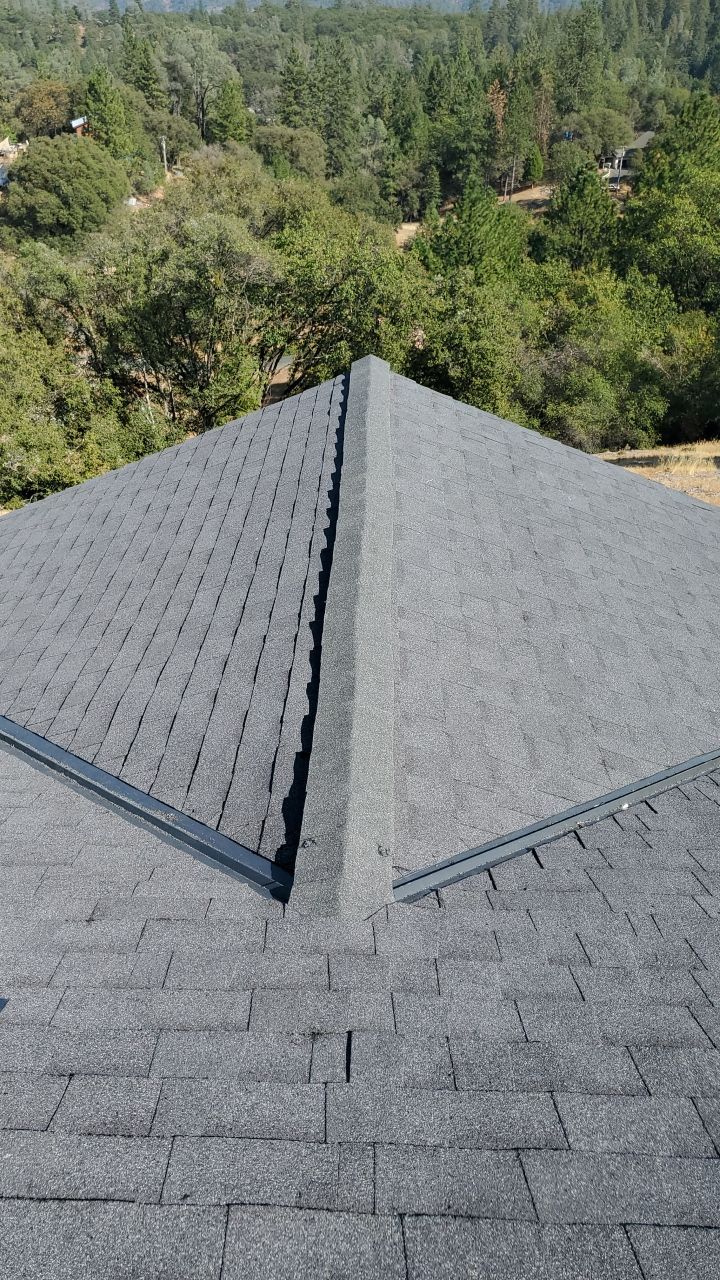 Gutters and new Roof by Byers Enterprises 