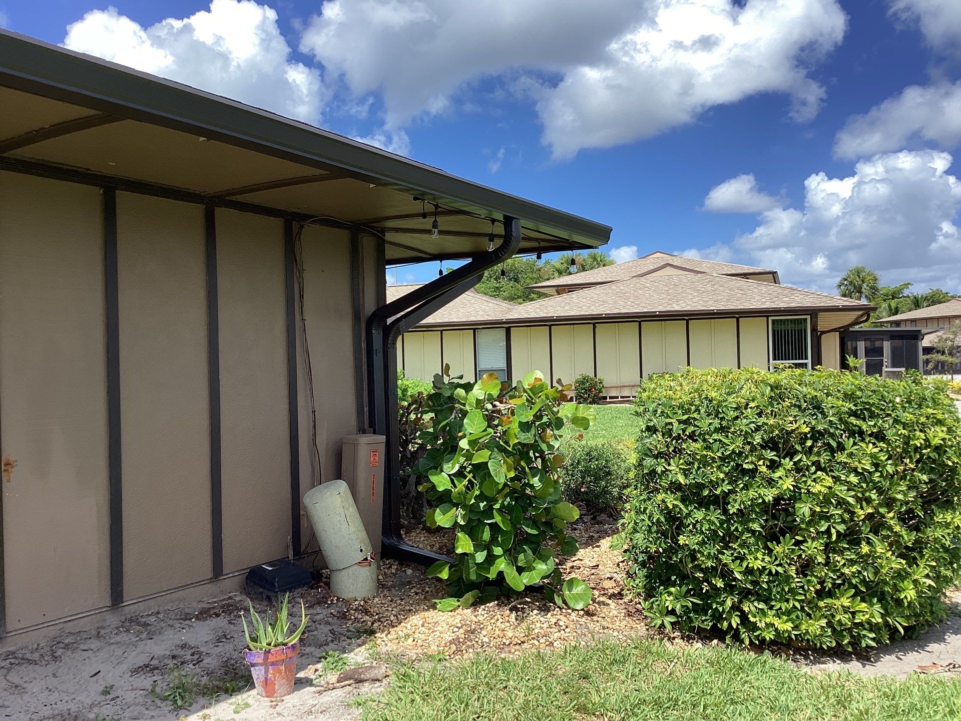 Custom Bronze Gutters Installation in Fort Myers FL by Gutter Professors