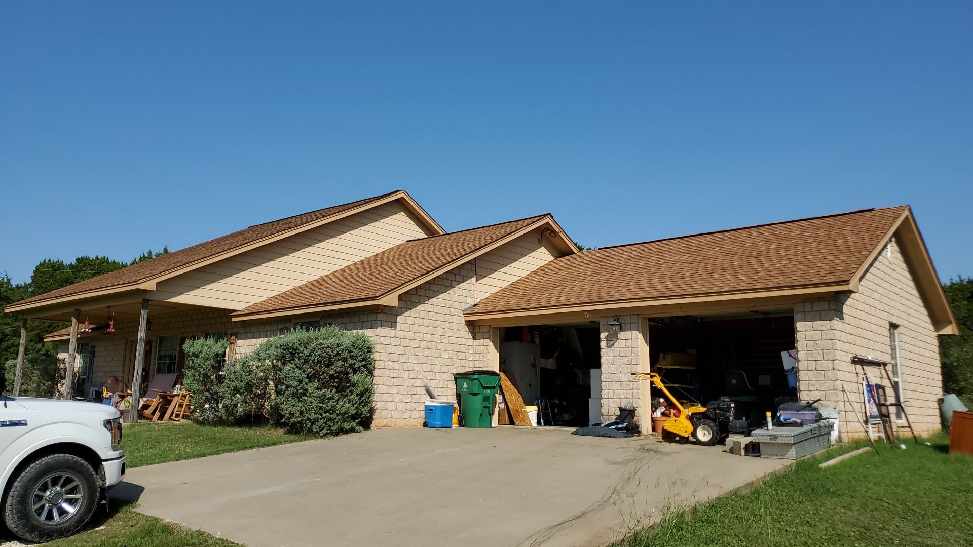 Residential Roofing Installation using PBR Metal Roof by Harvey Roofing & Construction