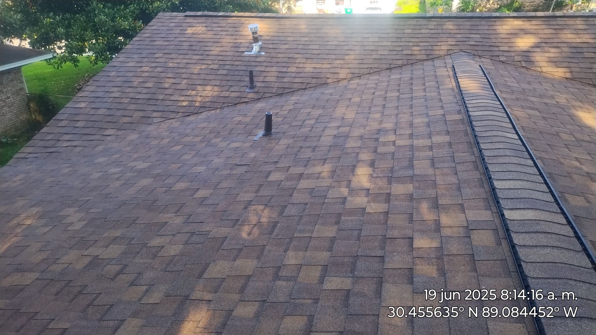 Old roof replacement by Husband Roofing & Contracting