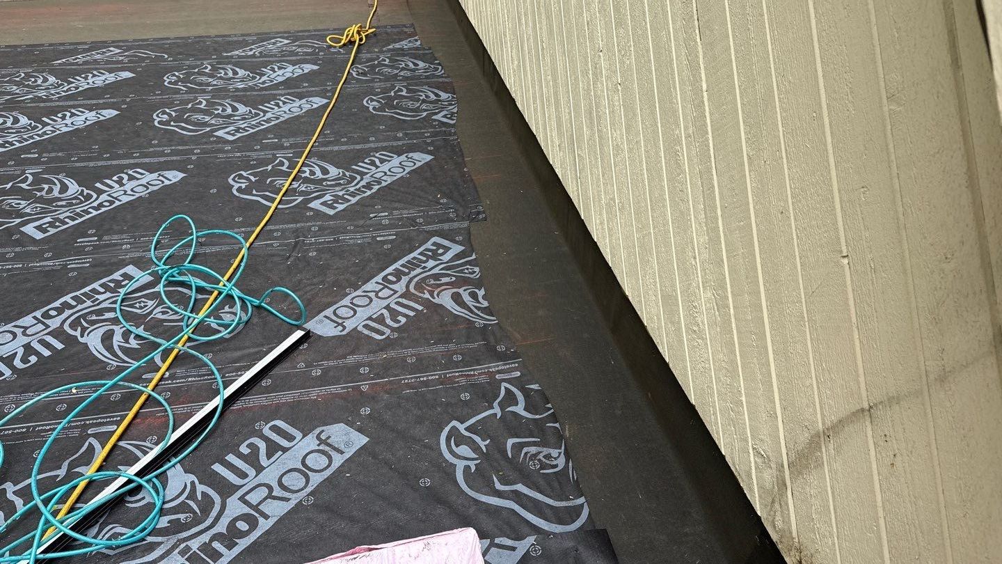 Roof Replacement using Owens Corning Desert Rose by 180 Contractors