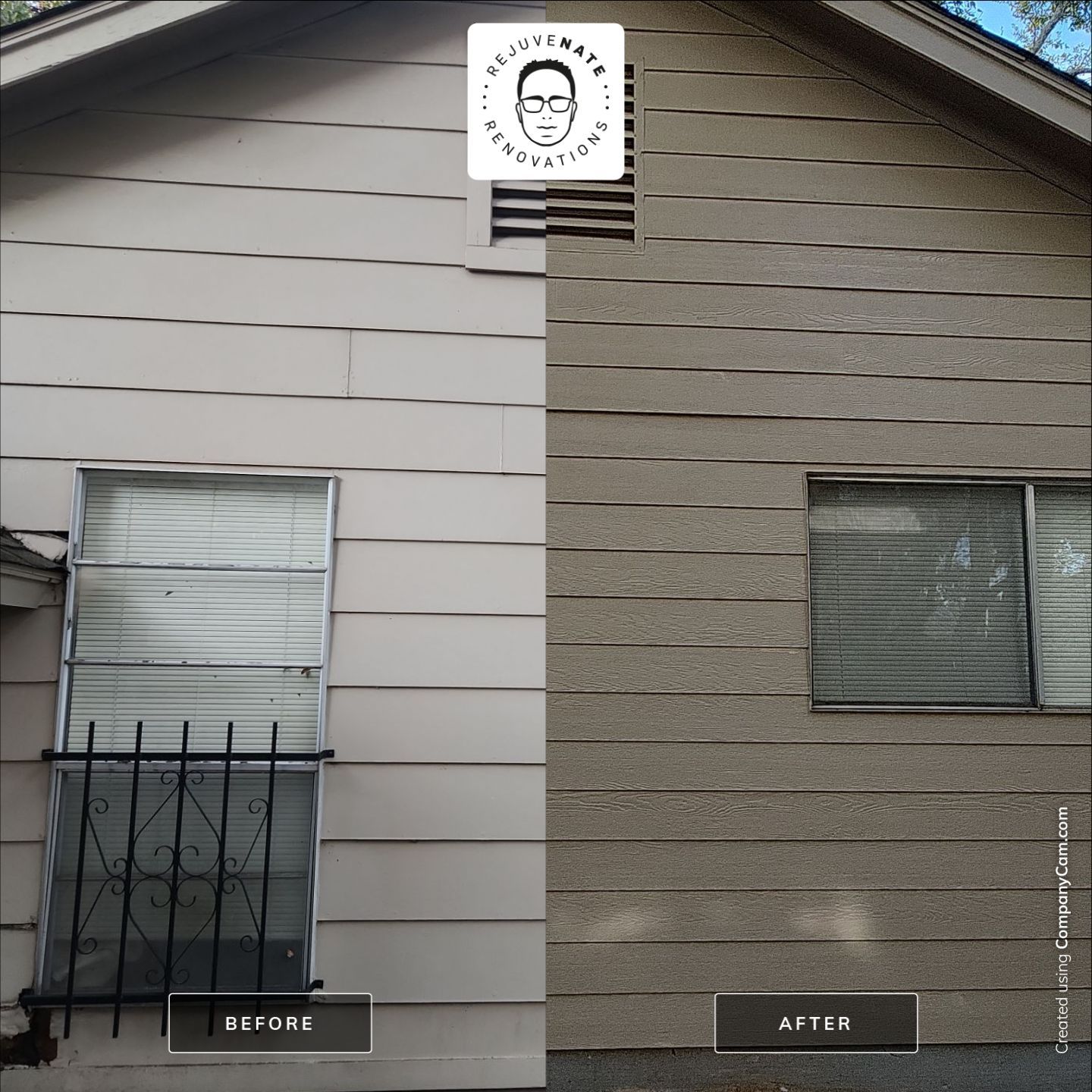 Exterior Siding Repair and Gutter Maintenance Project in Mesa Oaks Austin by RejuveNate Renovations LLC