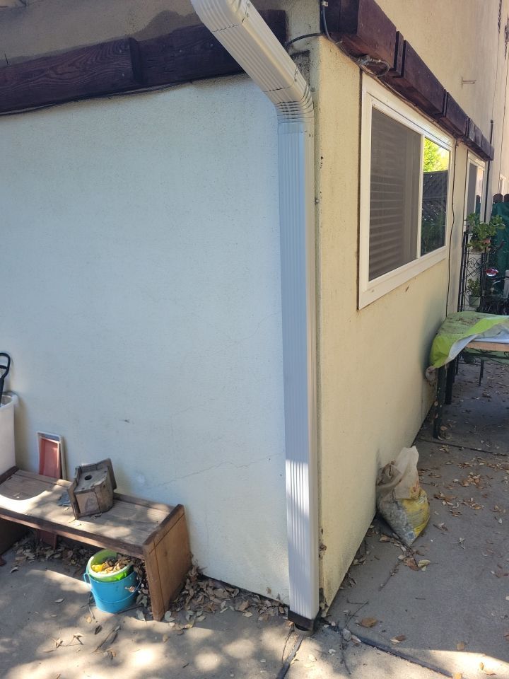 Gutter Installation using Englert LeafGuard Gutters by Byers Enterprises 