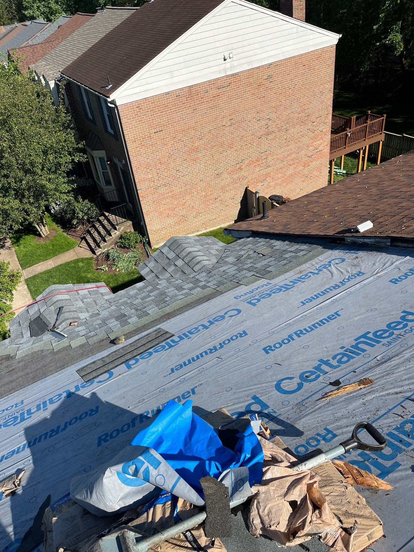 Oakton: CertainTeed Landmark Pro Designer Shingles in Max Def Pewter by RM Banning, Inc.