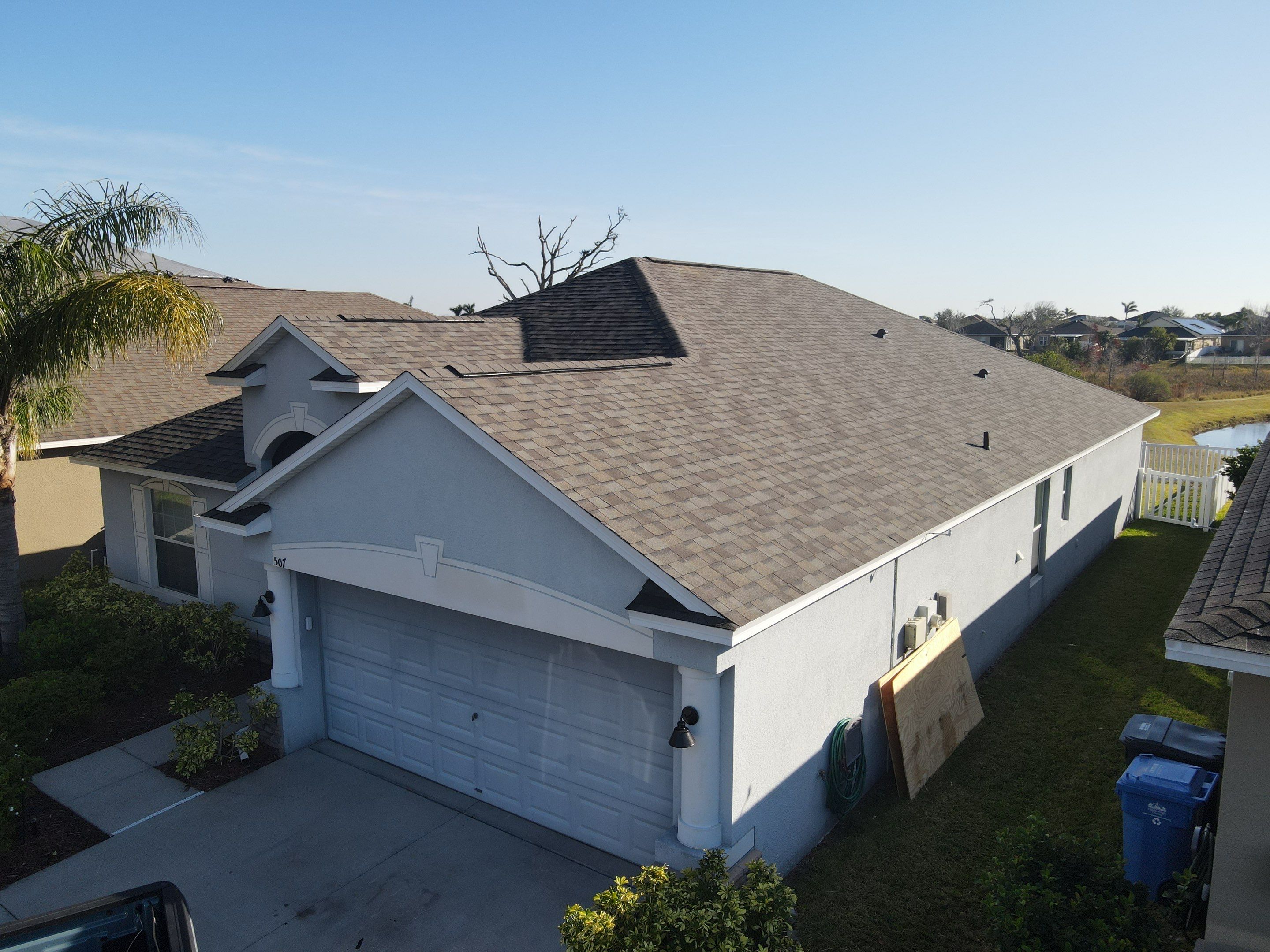 Roof Replacement in Ruskin FL. by Steadfast Roofing