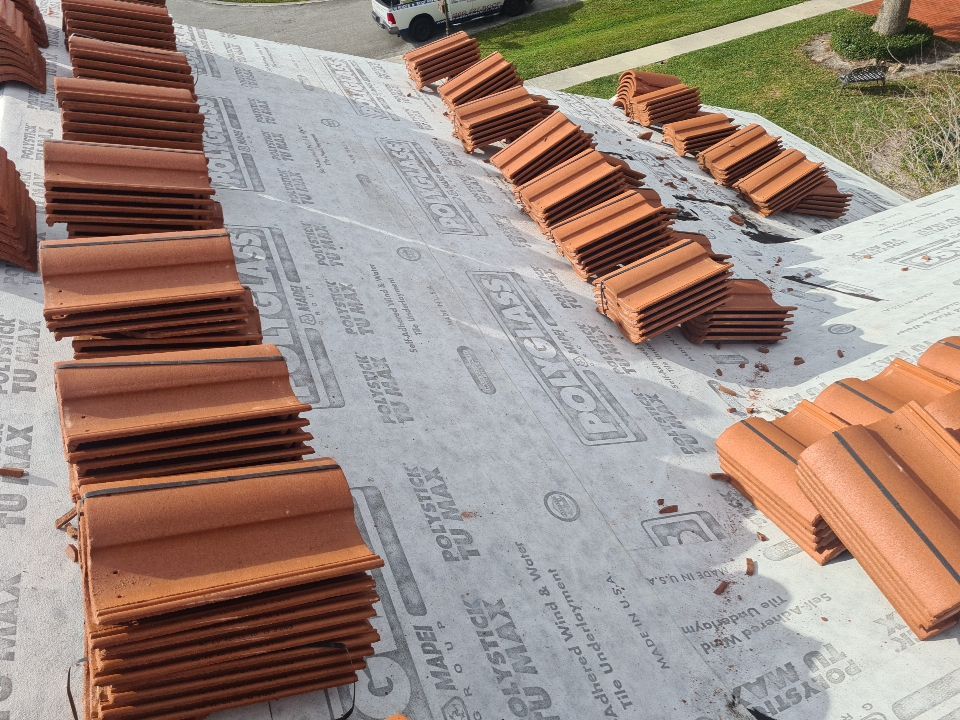 Residential Roofing Installation using Eagle Roofing Tile by BLUES BROTHERS ROOFING