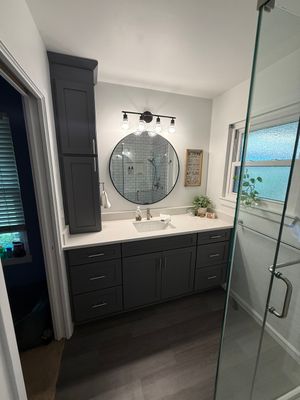 Harmony Hills Small Bathroom Makeover with Custom Walk-In Shower