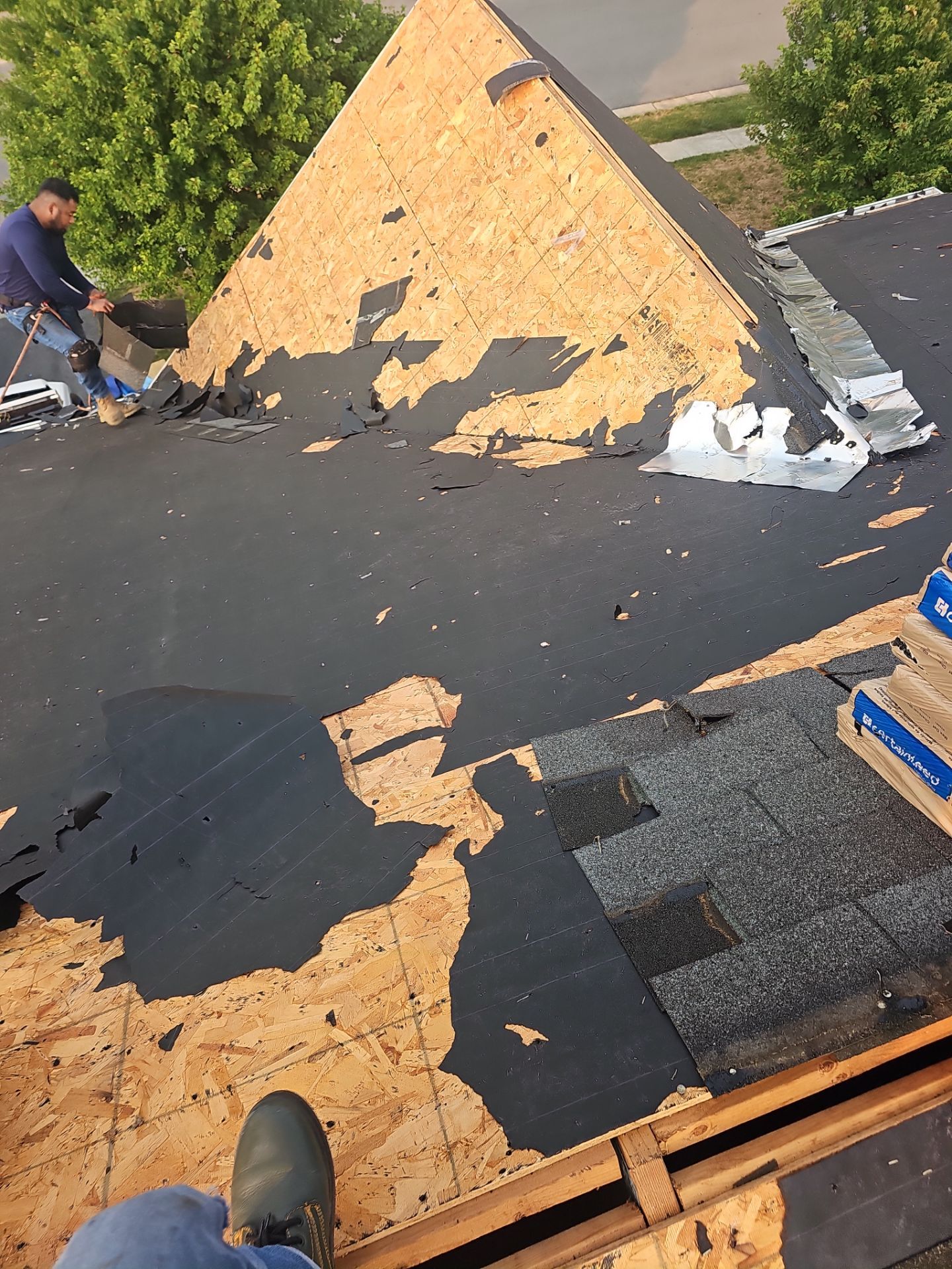 Roof Replacement - Charcoal Black by Winchester Roofing