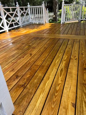 Brick using Wood Sealant