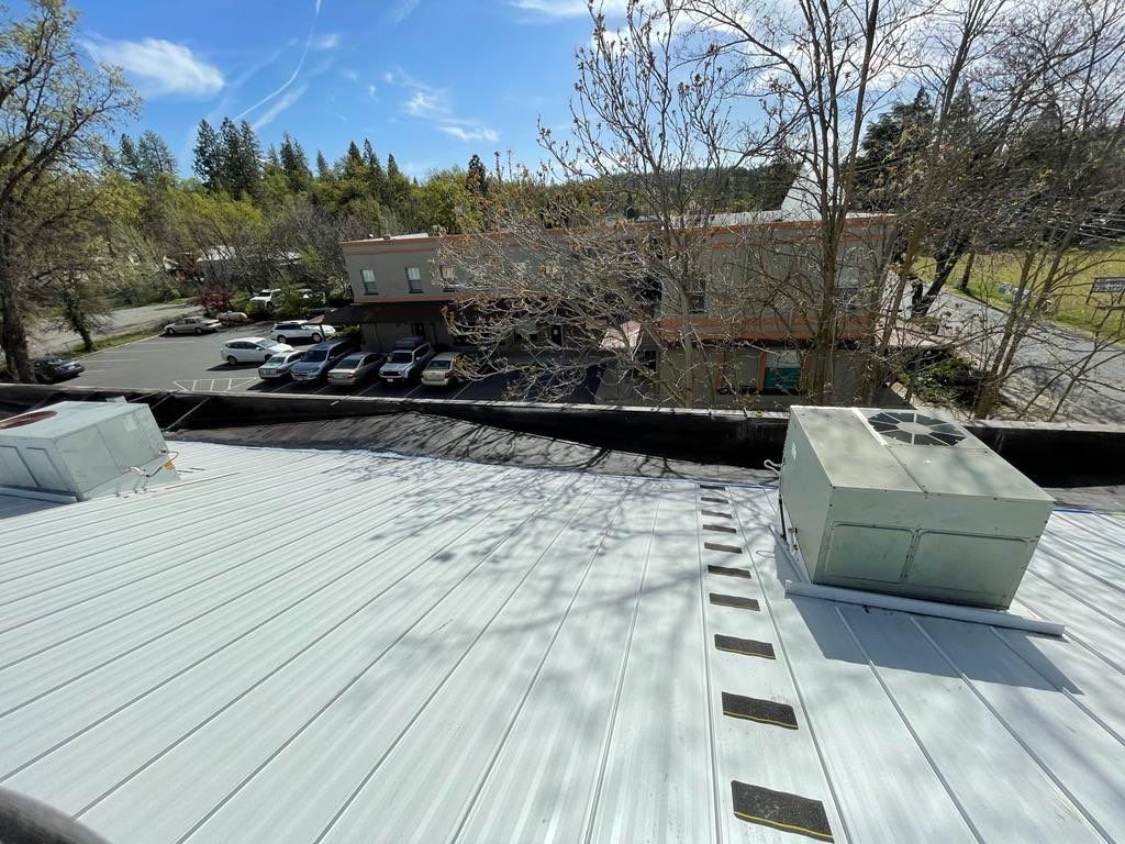 Foam Refurbish using Conklin Benchmark/PUMA XL coatings and spray foam by Straight Edge Roofing Inc
