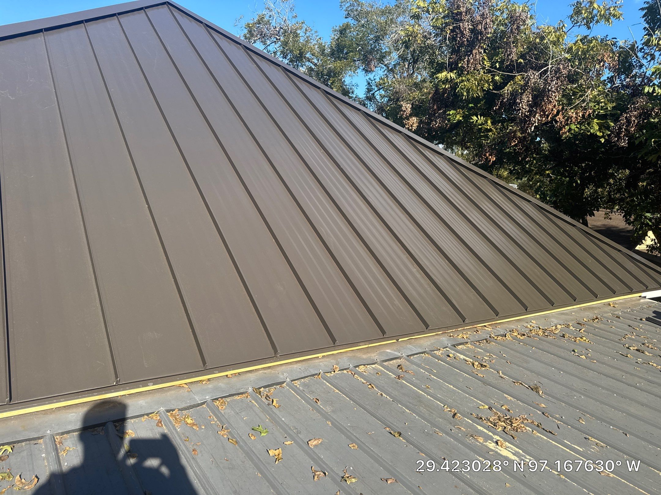 Standing seam metal roof panels