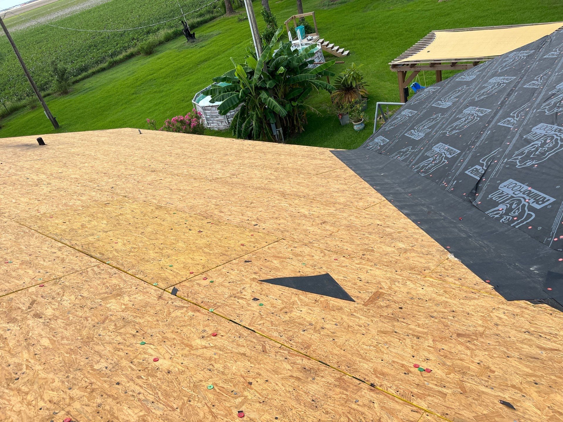 Residential Roofing Installation using Owen's Corning Duration (Lifetime) Shingles by Roof Repair Company