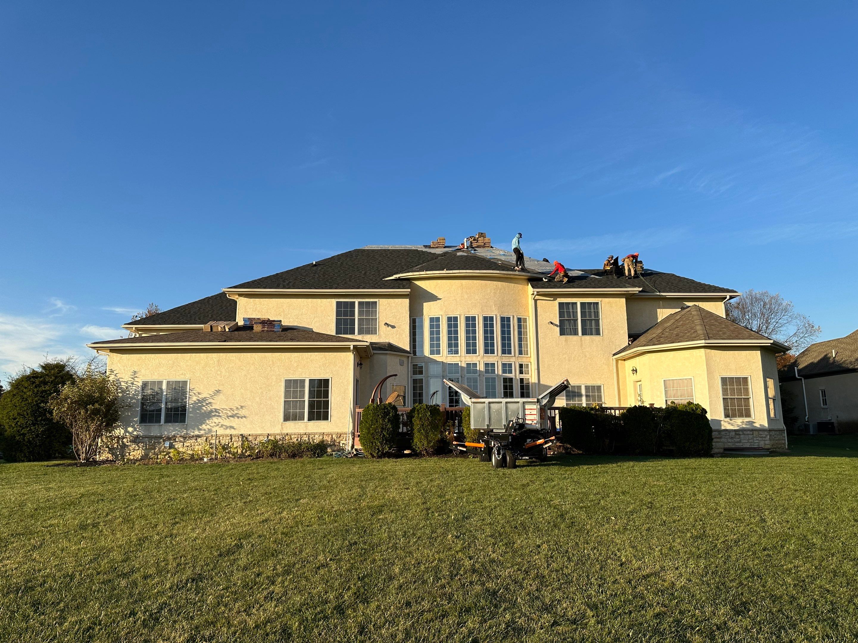 Residential Roofing Installation using Certainteed Landmark Pro Shingles by Best Exteriors Inc
