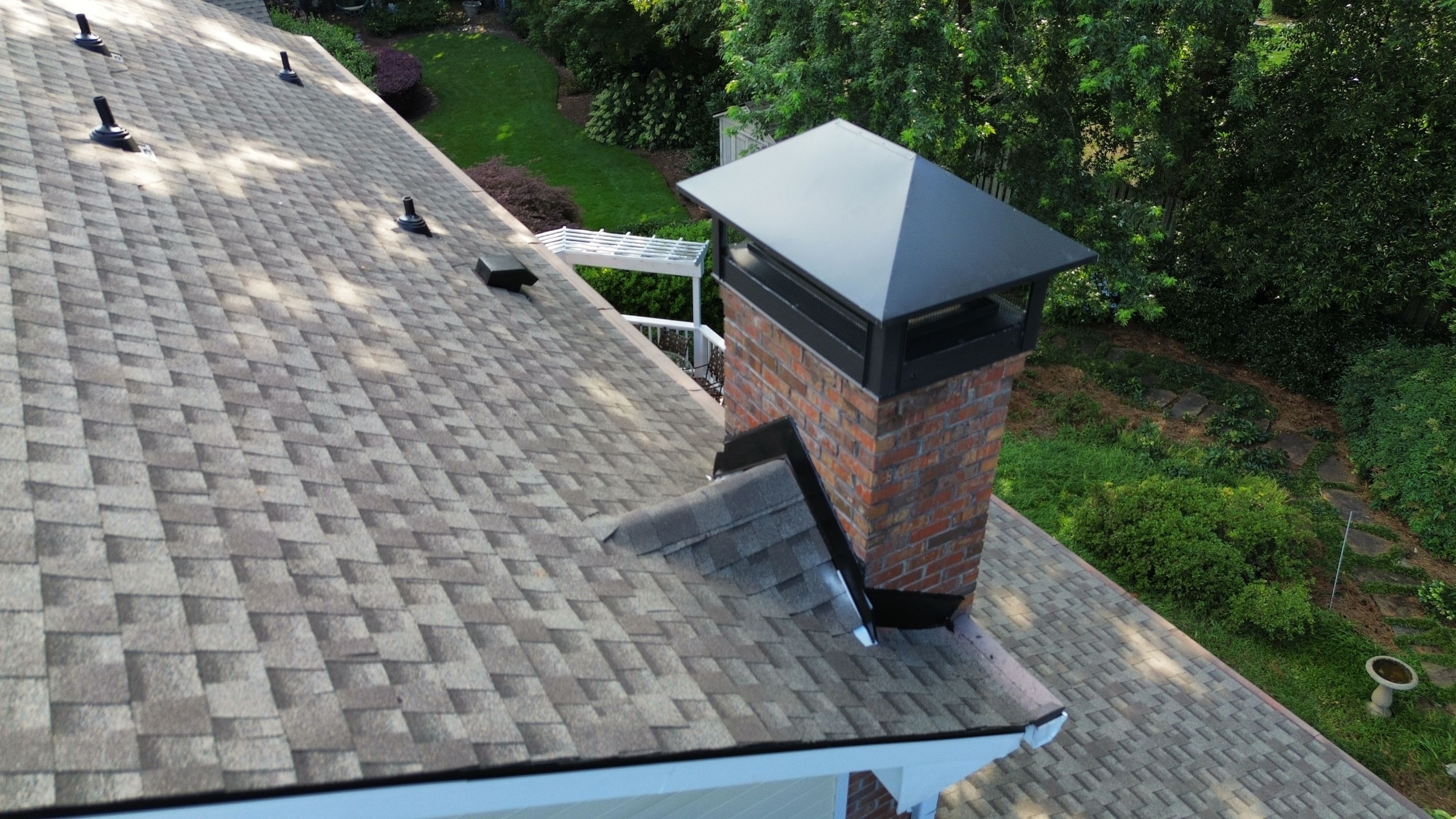 Dunwoody, GA Roof Replacement GAF Timberline HDZ Weathered Wood by Reset Roofing