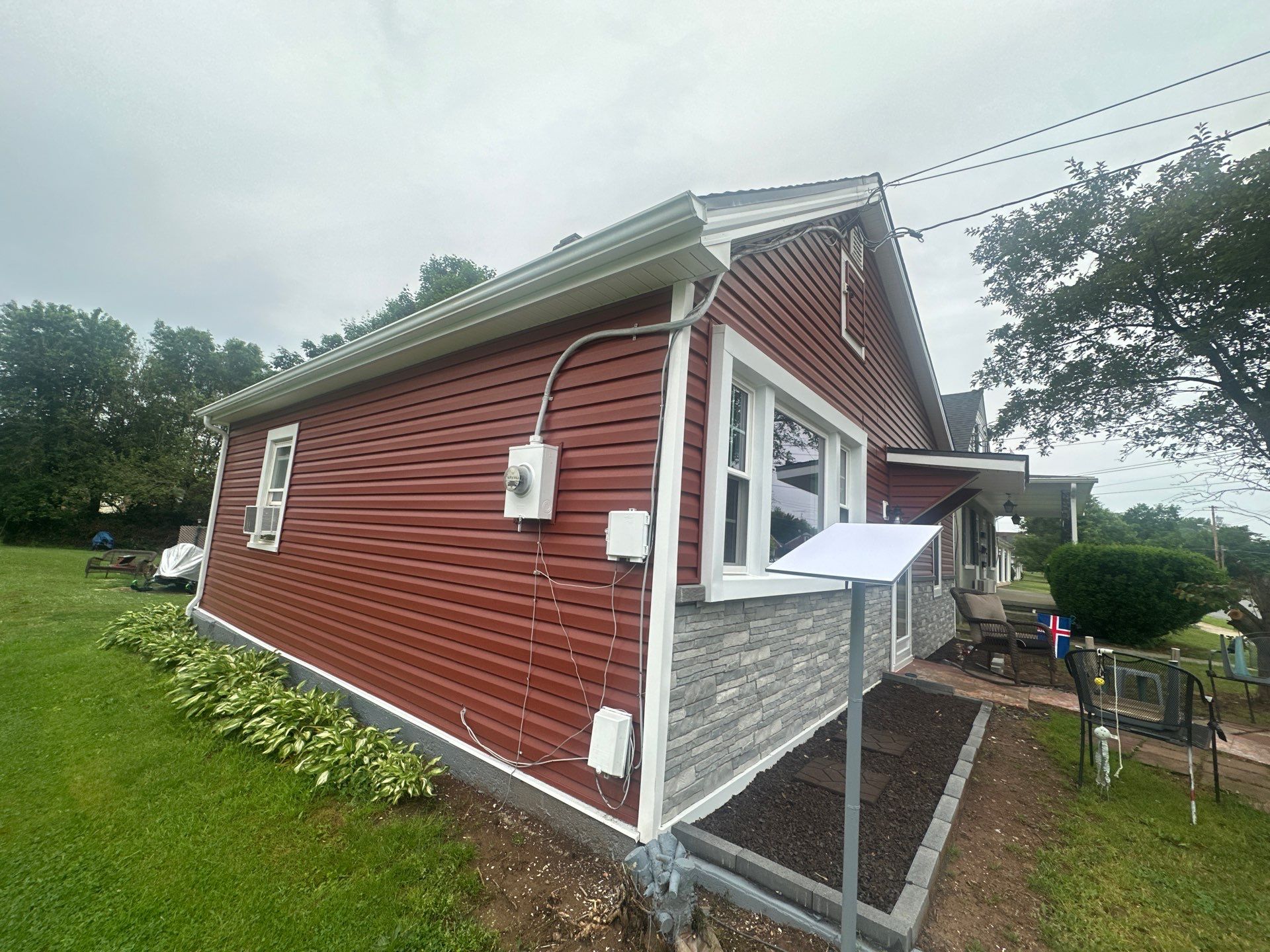 Whole Home Project Windows Doors Tando Stone Royal Siding by Aspen Home Improvements