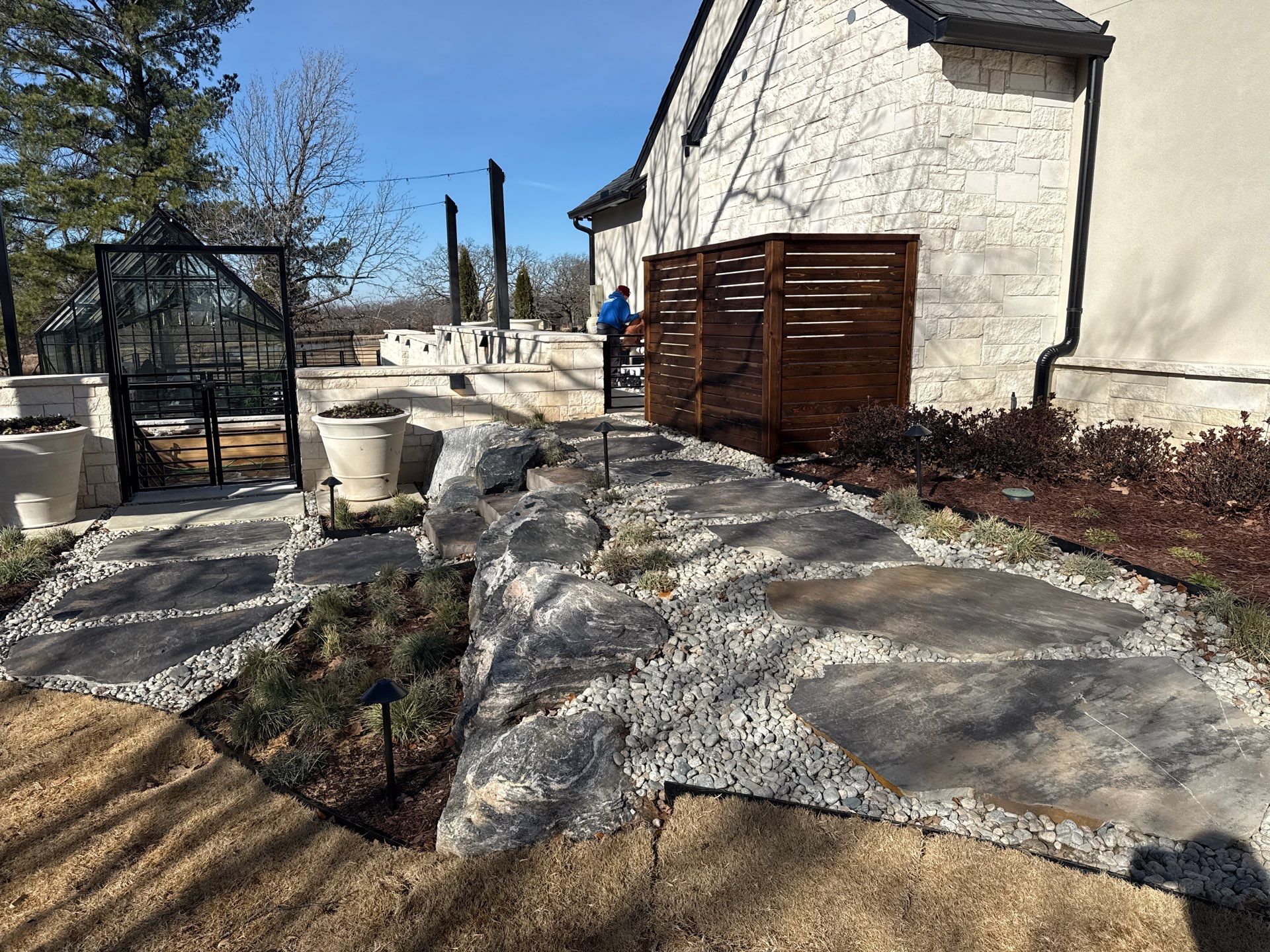 Project in Bixby by BA Lawns and Landscaping LLC 