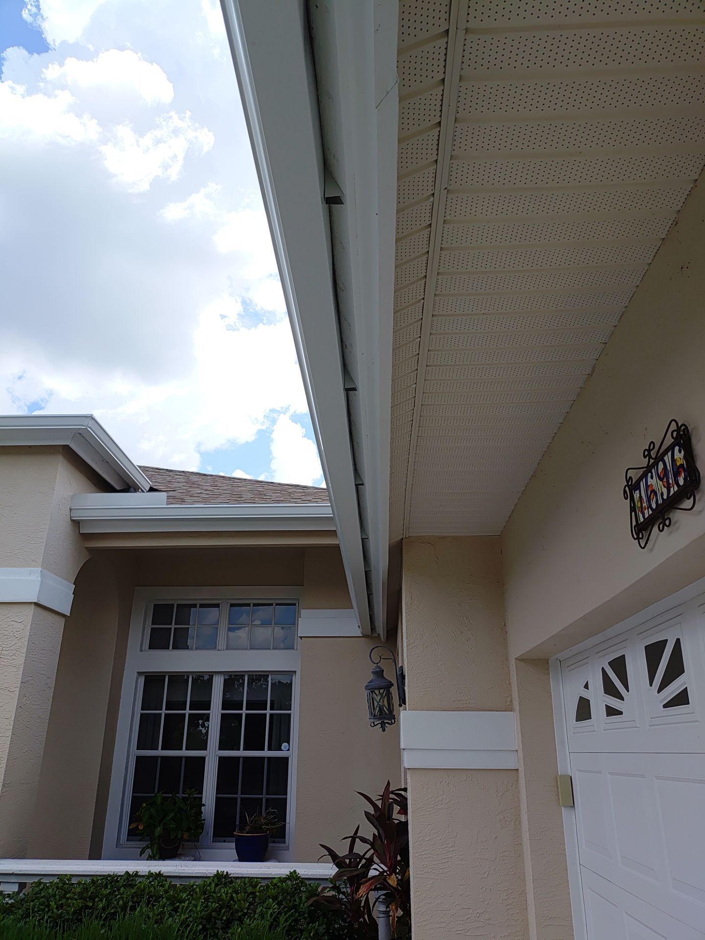 Splash Guard System Installation in Fort Myers FL by Gutter Professor by Gutter Professors
