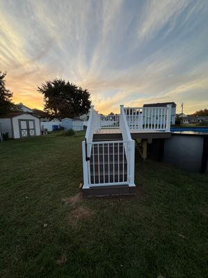 New Pool Deck in Florence, New Jersey