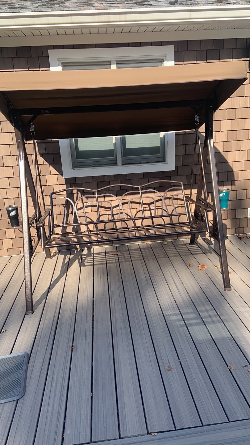 Porch Swing Assembly using Swing by A1 NERDY HOMES LLC