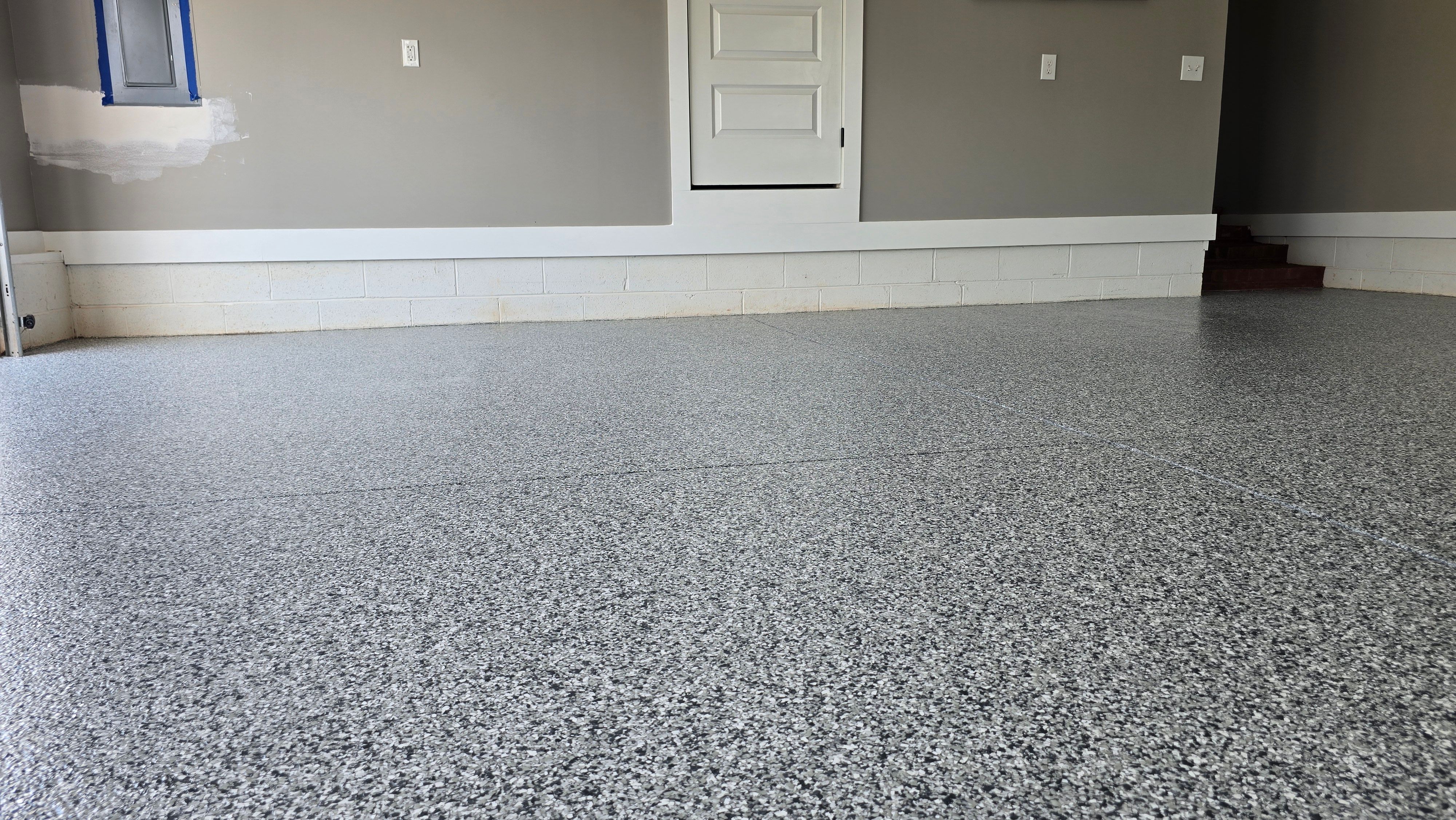 Garage Using Gravel by Elite Floor Solutions