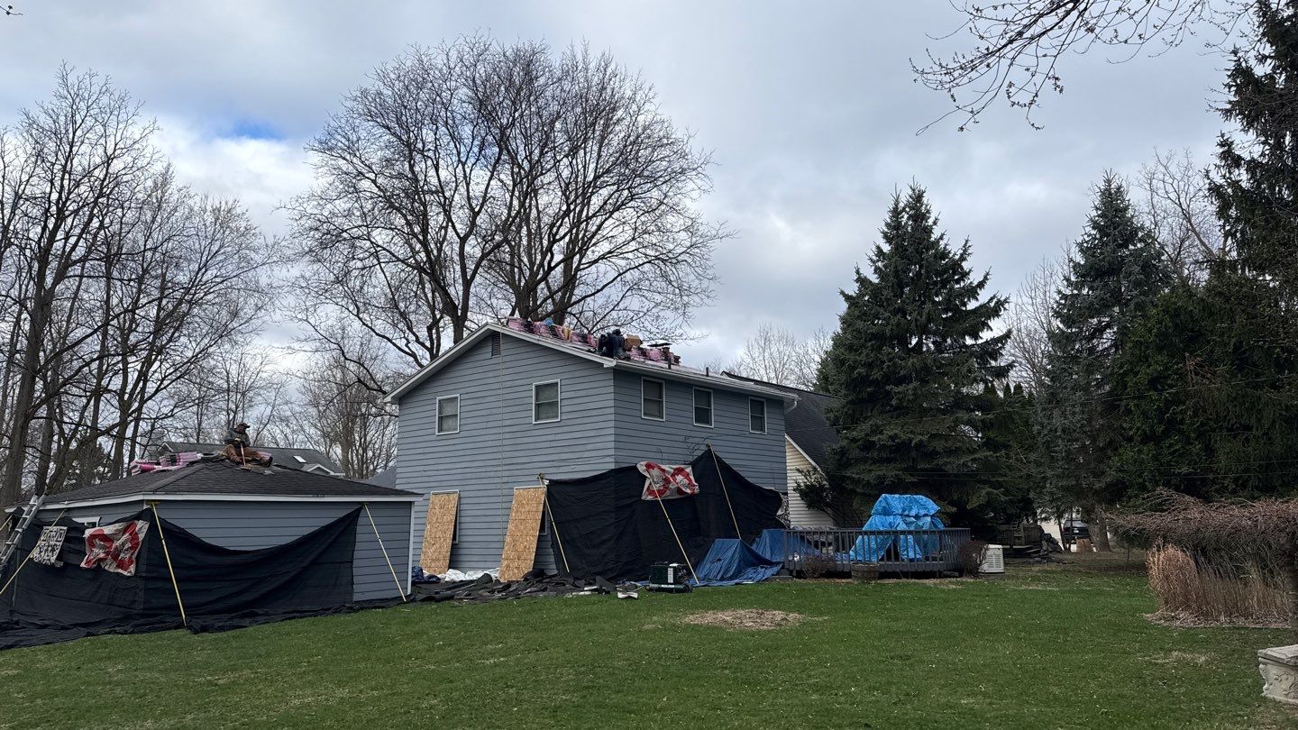 Roof Replacement using Owens Corning Estate Gray by 180 Contractors