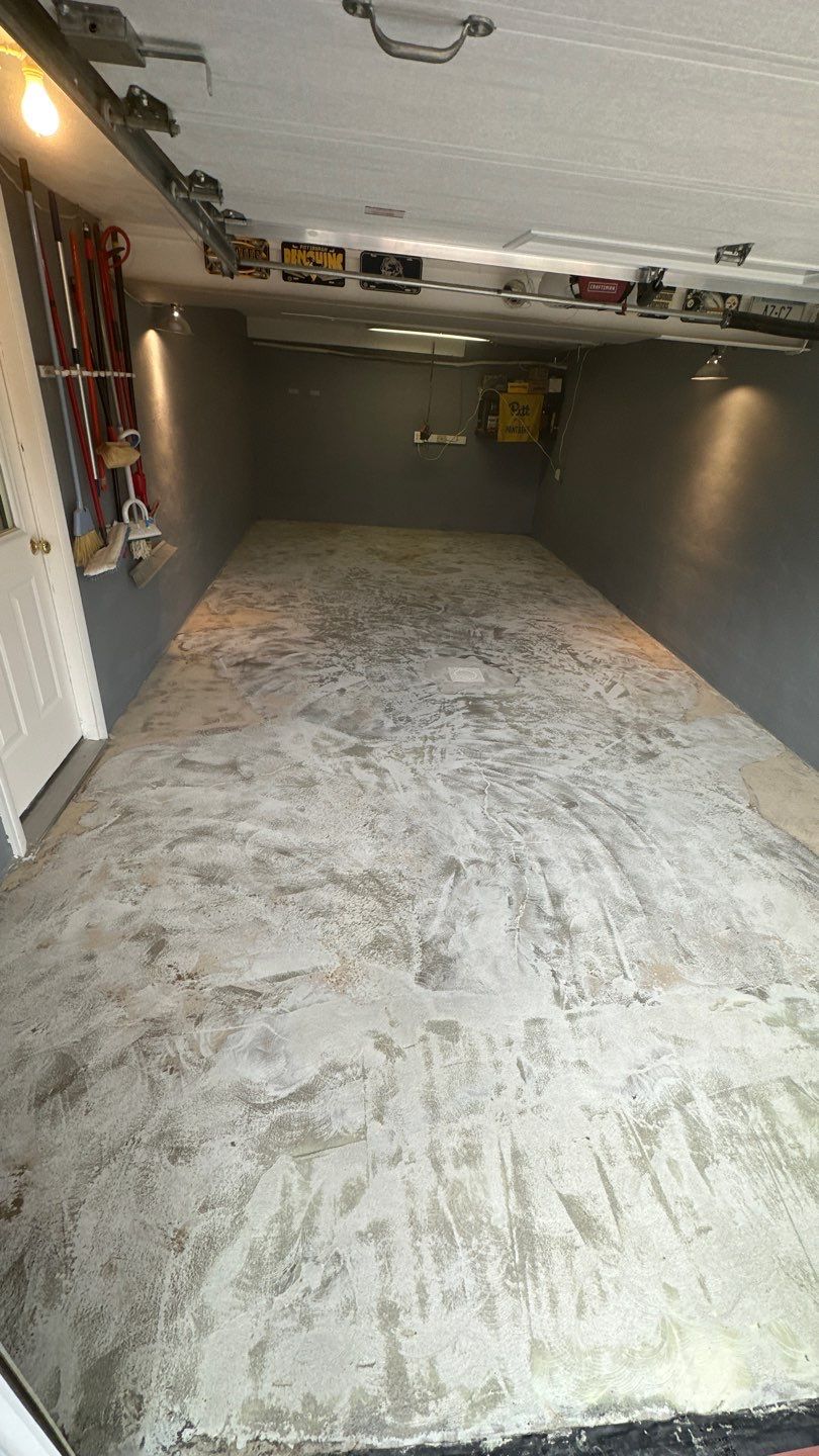 garage Project in Greensburg by Floors in a Day, Inc