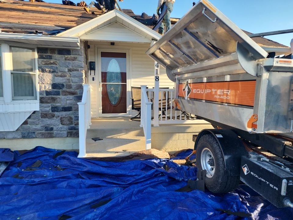 Residential Roofing Installation using GAF Timberline HDZ Pewter Gray by Nitro Roofing and Construction