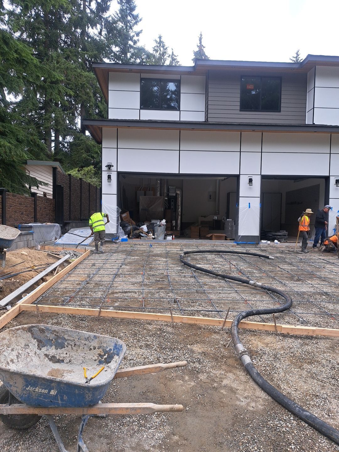 Bruce | Broom Finish Driveway, Concrete Project by Jireh Asphalt & Concrete Inc 