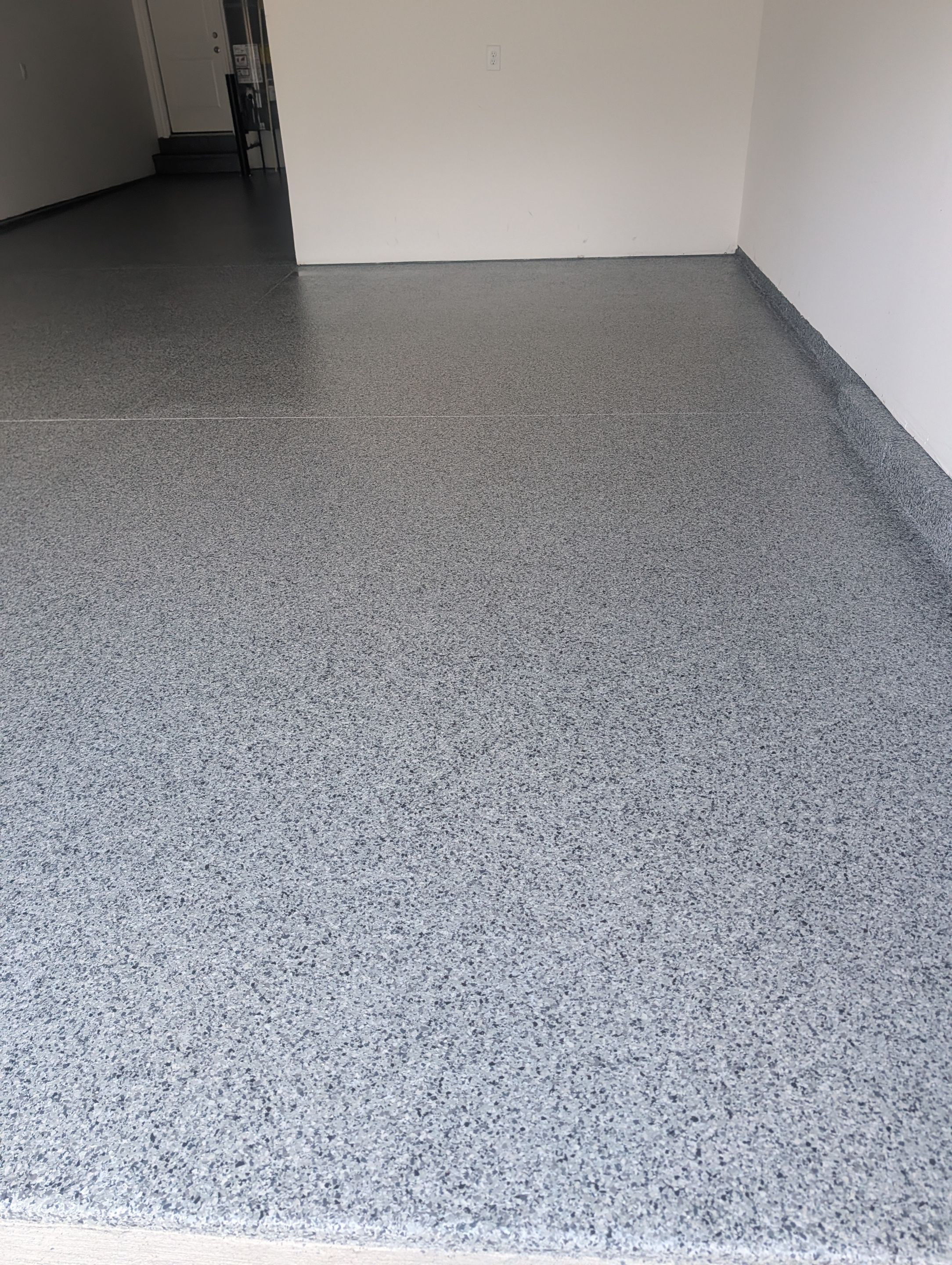 Garage Floor Coating using Nightfall by My Garage Floor Guys