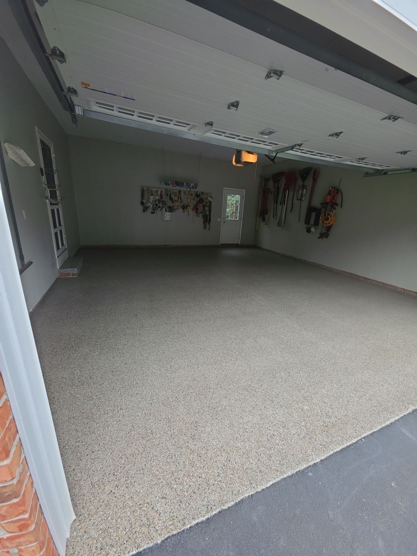 Vintage Desert Edge Garage Coating by NG Masonry & Construction LLC