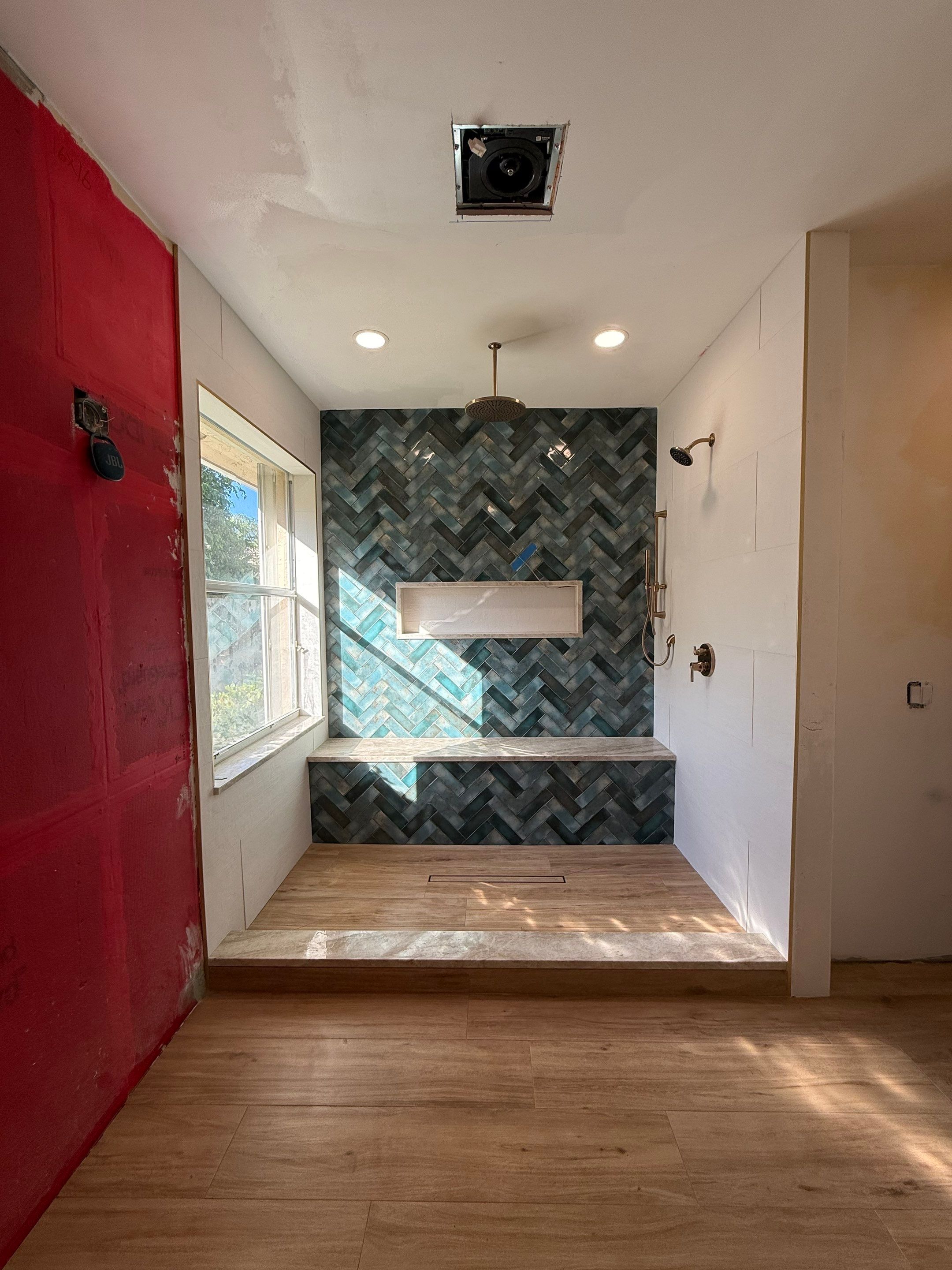Master Bathroom, Main Floors & Powder Room - Delray Beach by Hevi Tile