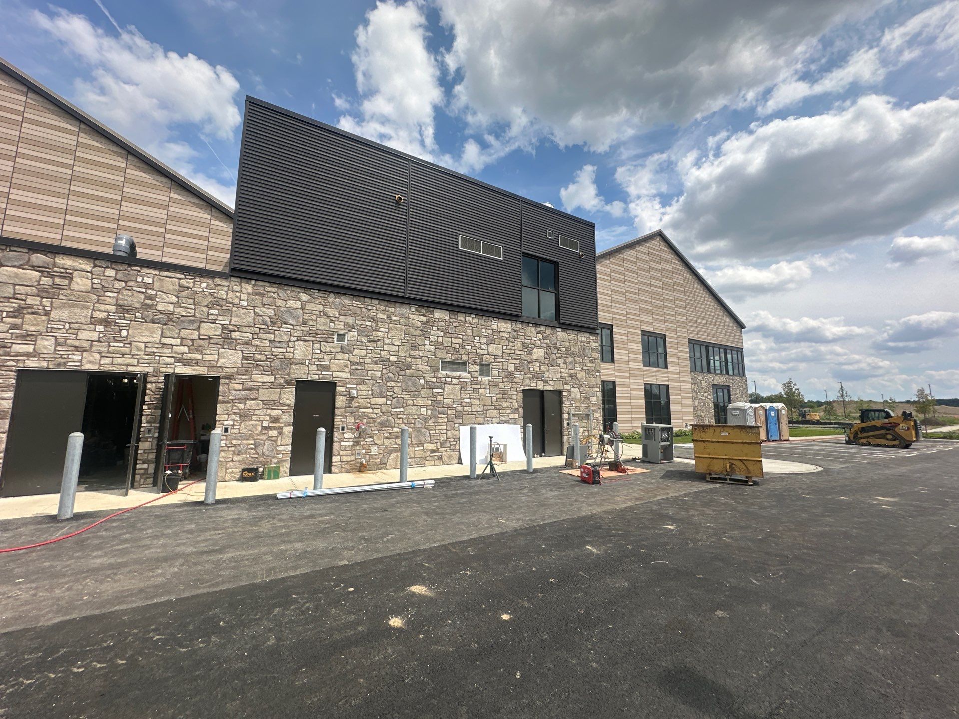 Commercial Siding  using James Hardie Lap siding by Nitro Roofing and Construction