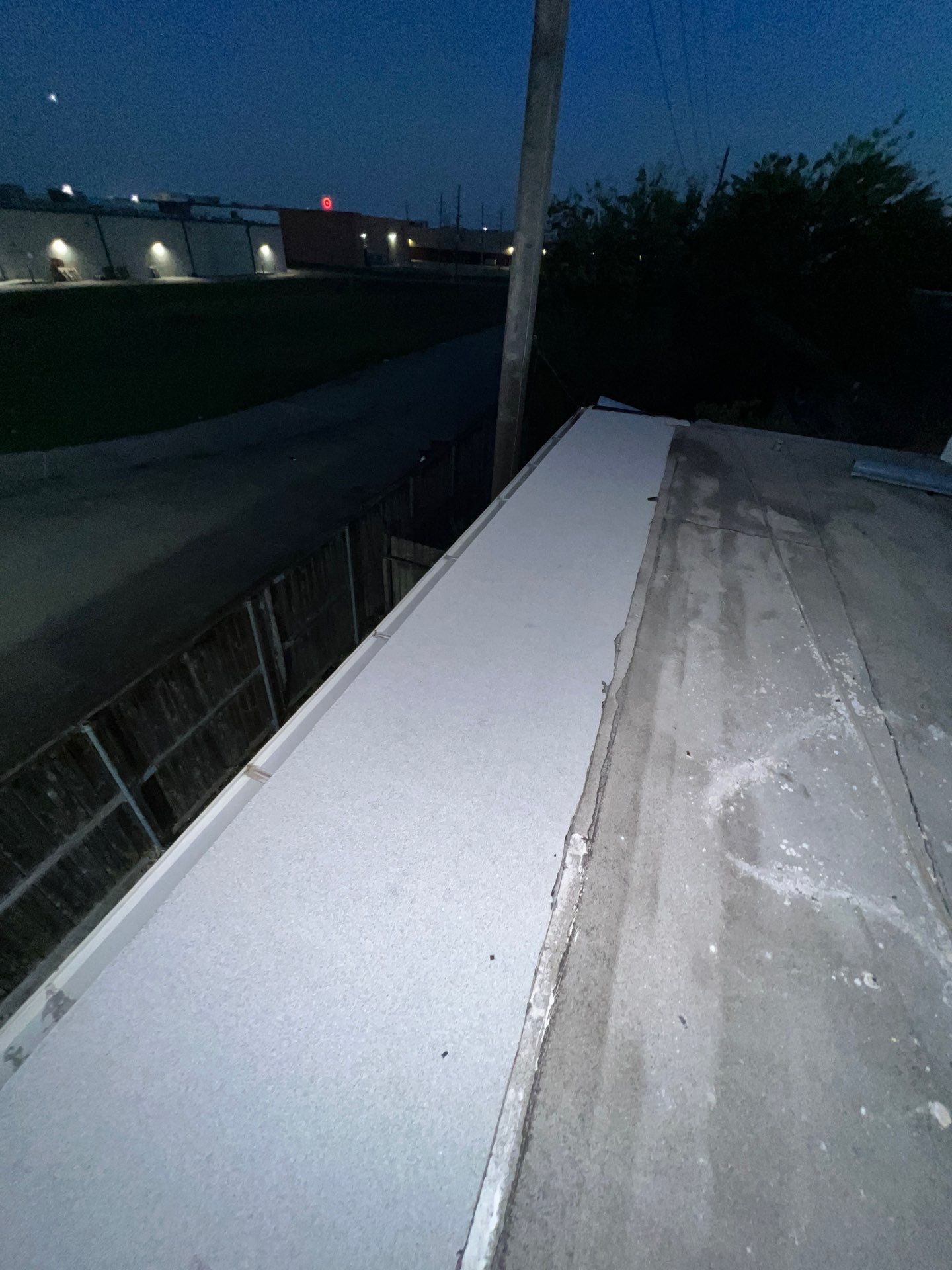 Commercial Roofing Repair using Customer requested products by Roof Repair Company