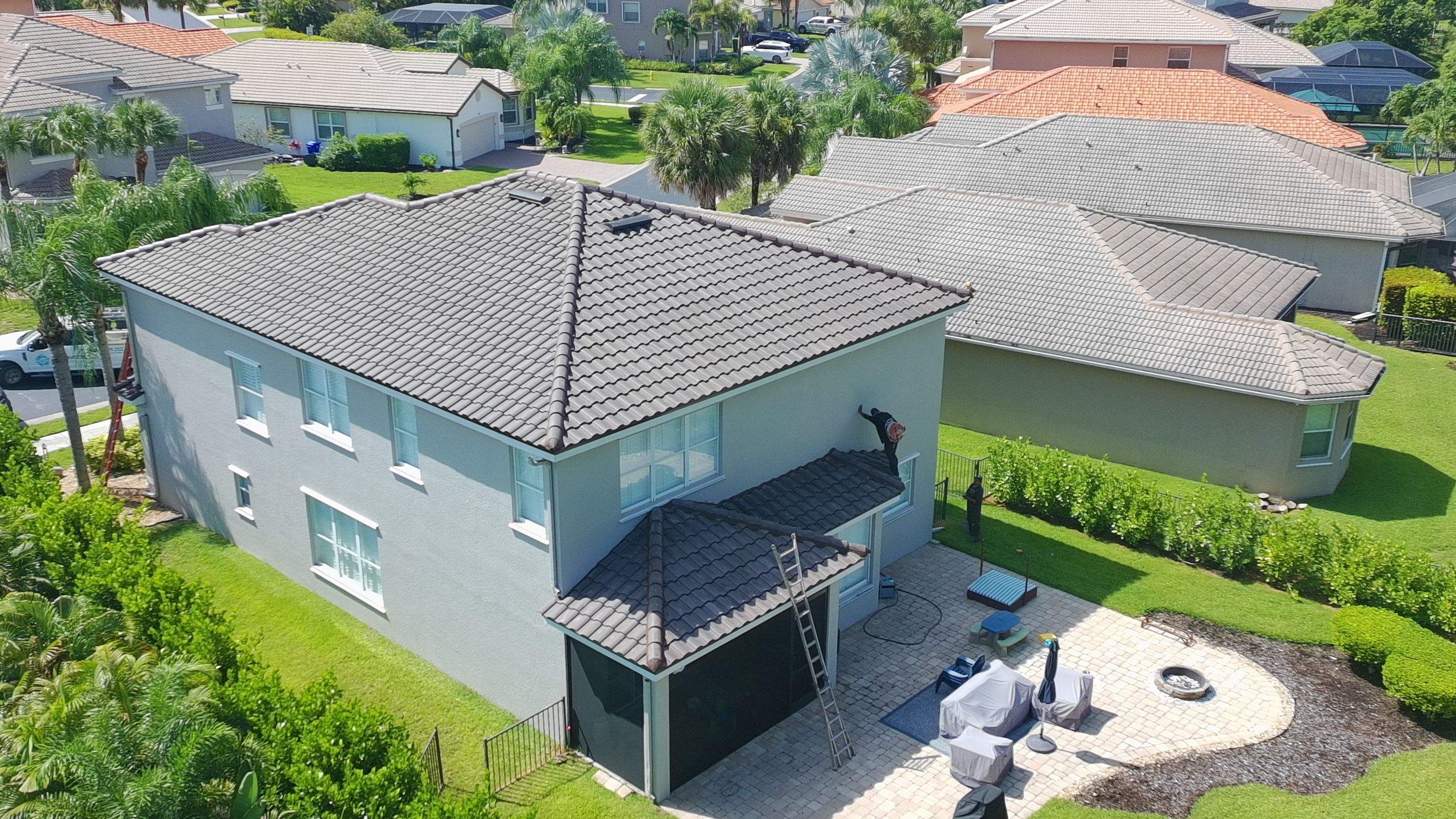 Concrete Tile Replacement in Botanica Lakes by International Roofing