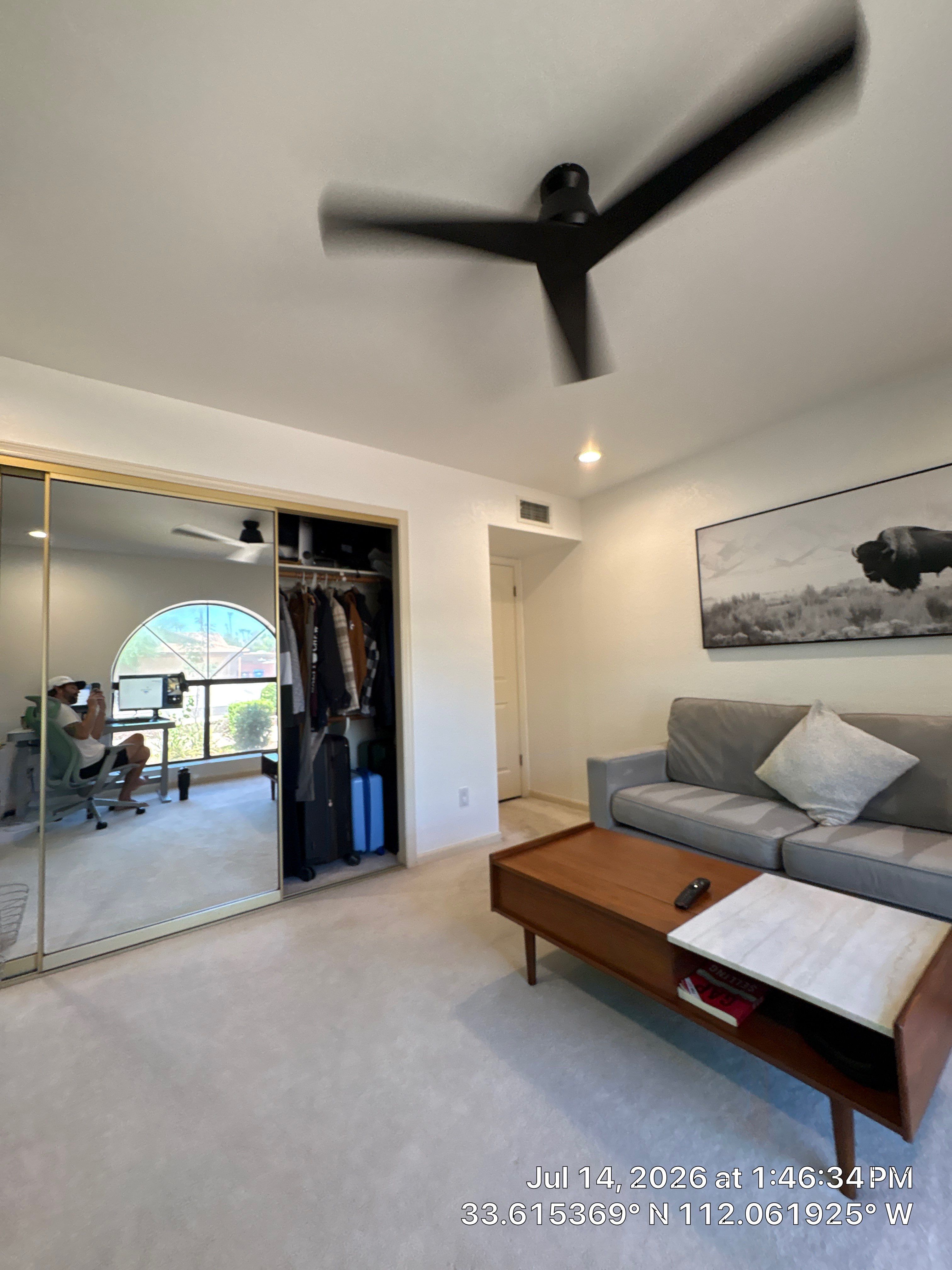 Modern Interior Remodel and Home Office Setup in Phoenix by CompanyCam Sales Demo