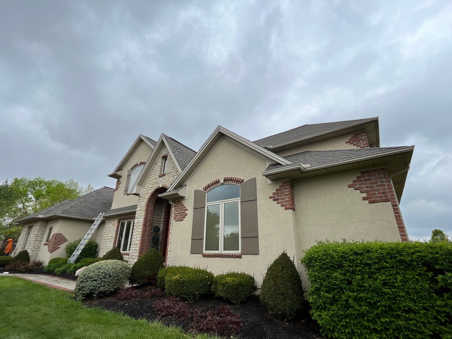Residential Roofing Installation using GAF Timberline HDZ Weathered Wood by Nitro Roofing and Construction