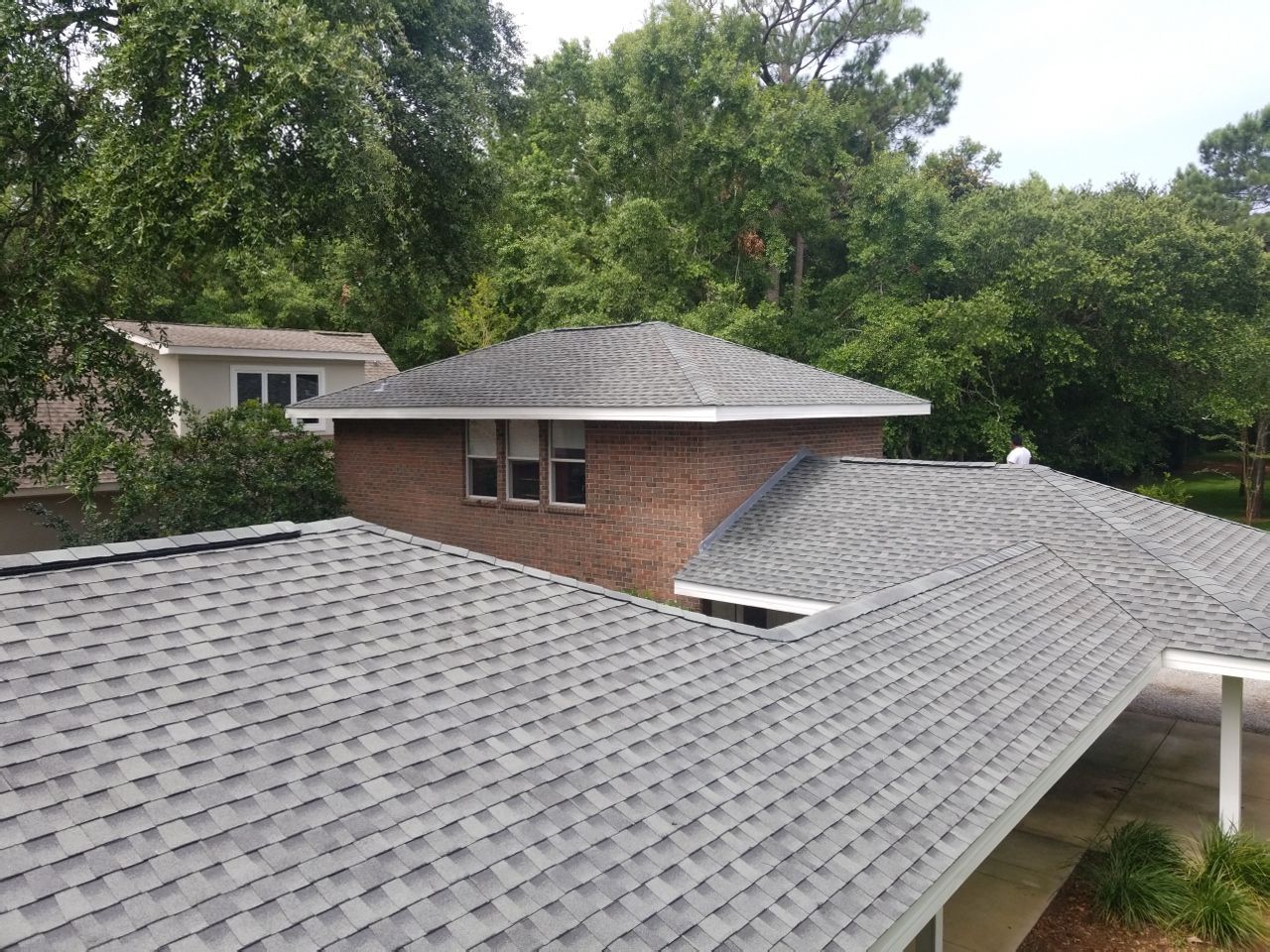 Residential Roofing Installation using Roof Replacement by American Roofing & Construction LLC