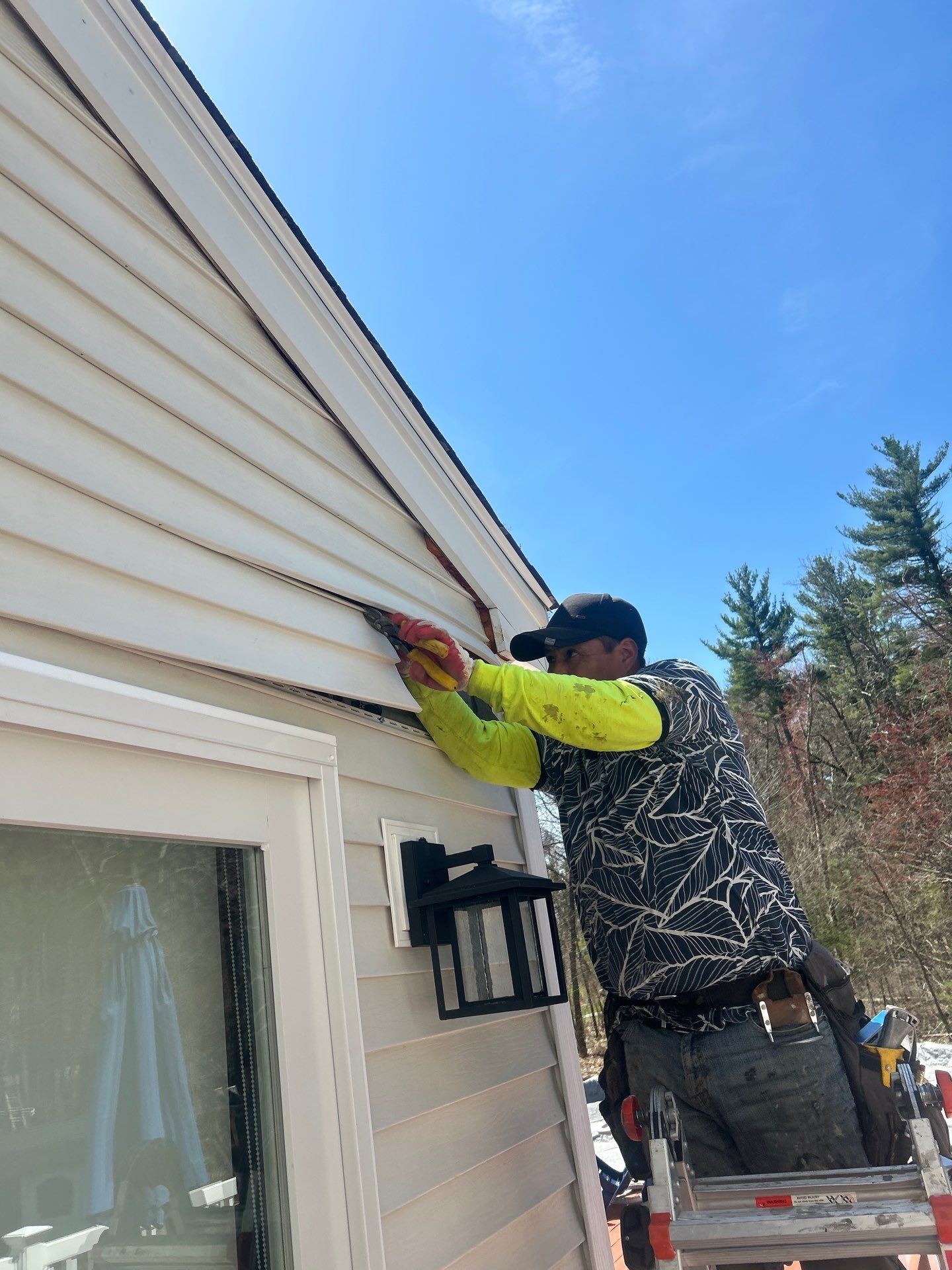 Vinyl Siding Repair with Spot Replacement by Mighty Dog Roofing of Greater Middlesex County