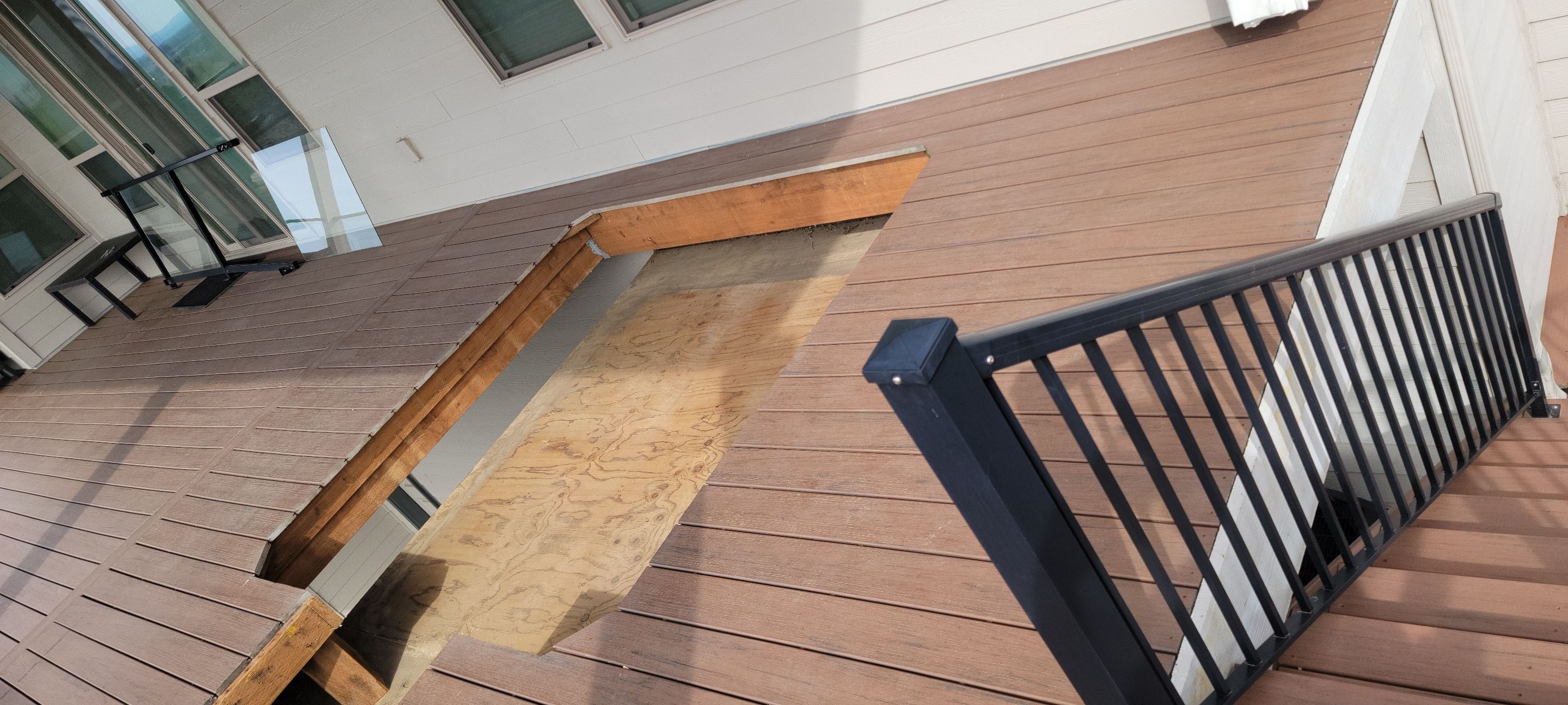 Jacuzzi Removal and deck build back - Camas by Crm Services Llc