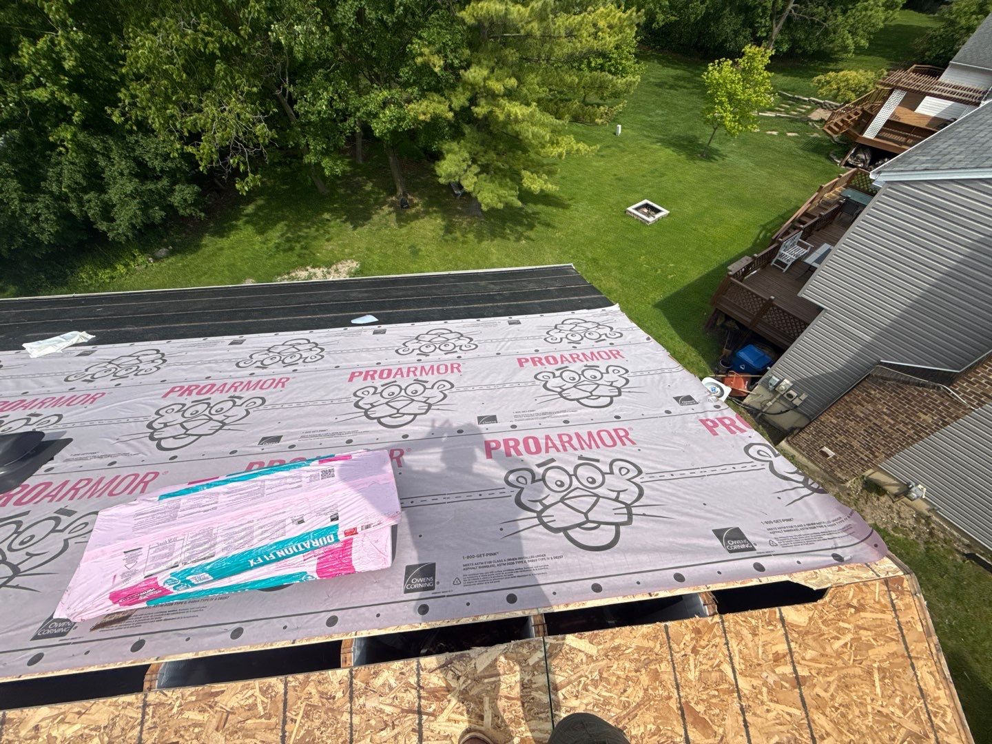 Roof Replacement using Owens Corning Duration Flex by 180 Contractors