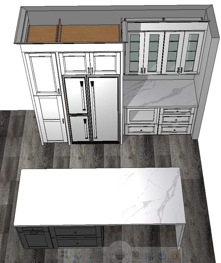 Kitchen Remodel using Cabinets by Home Concepts Construction