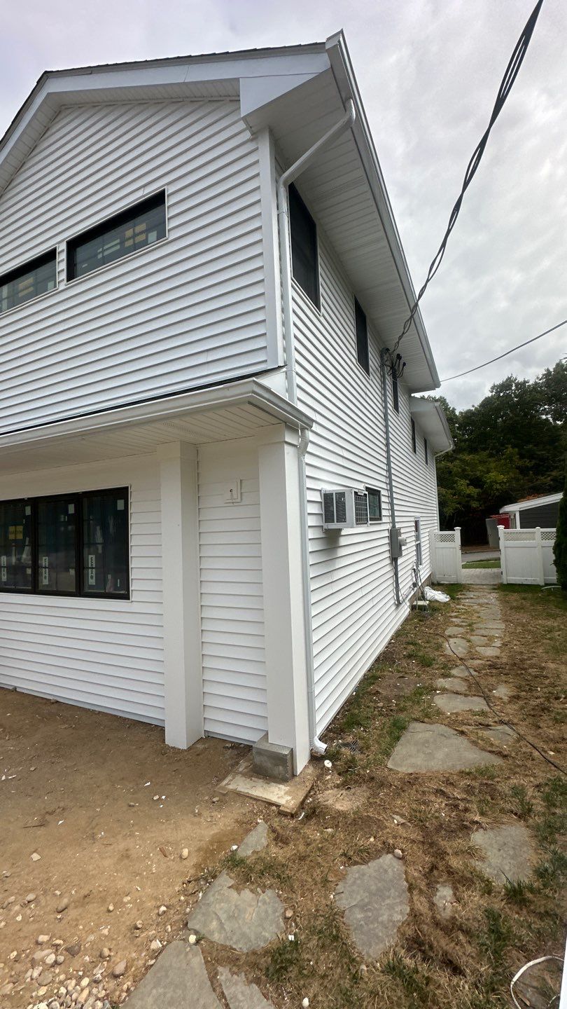 Full House Installation by Above All Gutters 