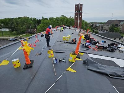 Commercial Roofing using Commercial