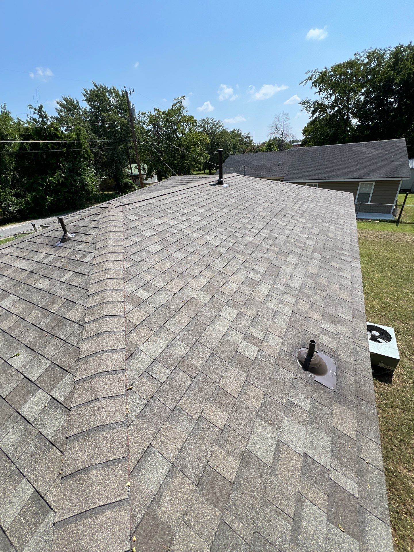 Hail damage & tornado damage restoration.  by In & Out Construction & Remodeling, LLC