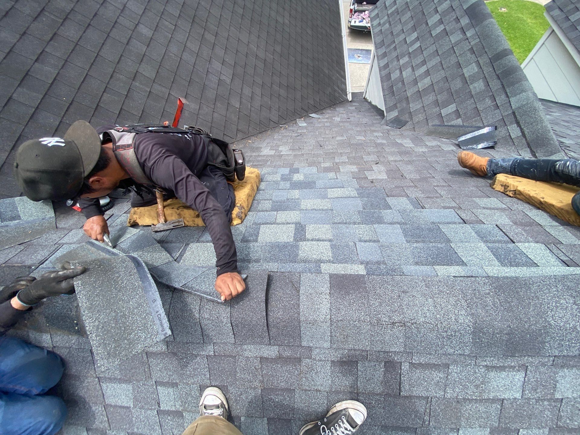 Residential Roofing Repair using Owen's Corning Duration (Lifetime) Shingles by Roof Repair Company